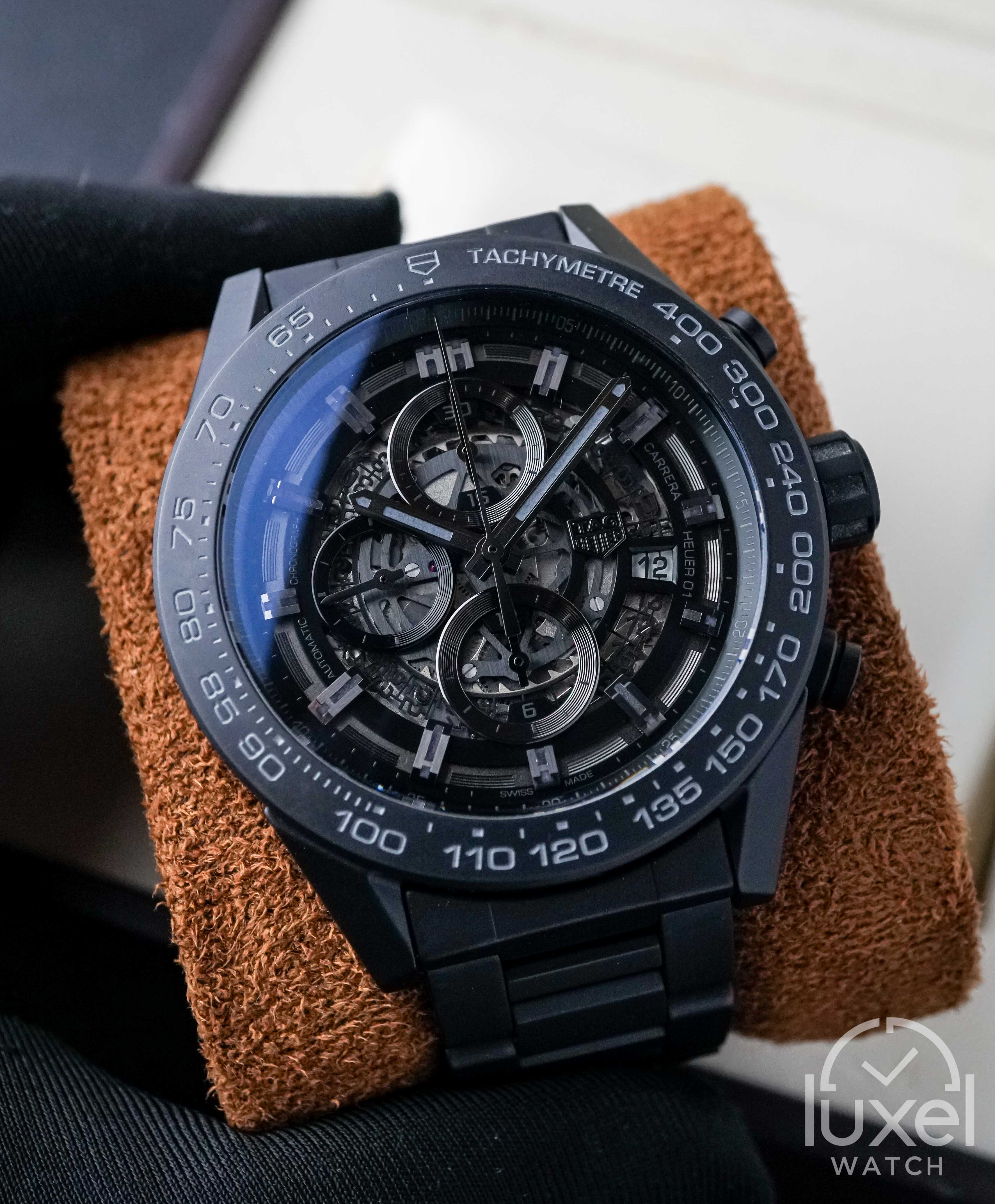 TAG Heuer Carrera Heuer 01 Ceramic With Skeleton Dial Ceramic