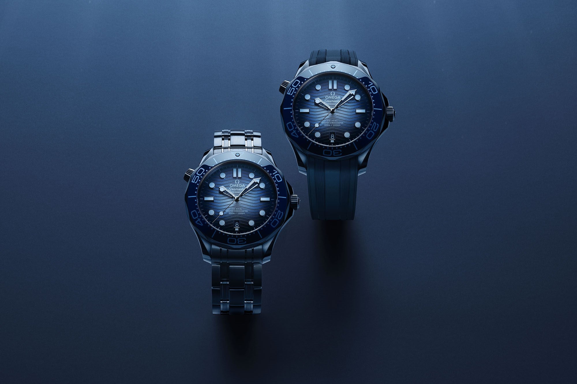 Memperkenalkan Koleksi Terbaru Omega Edisi 75th Anniversary Omega Seamaster Diver 300m Dalam Gradient ‘Summer Blue'