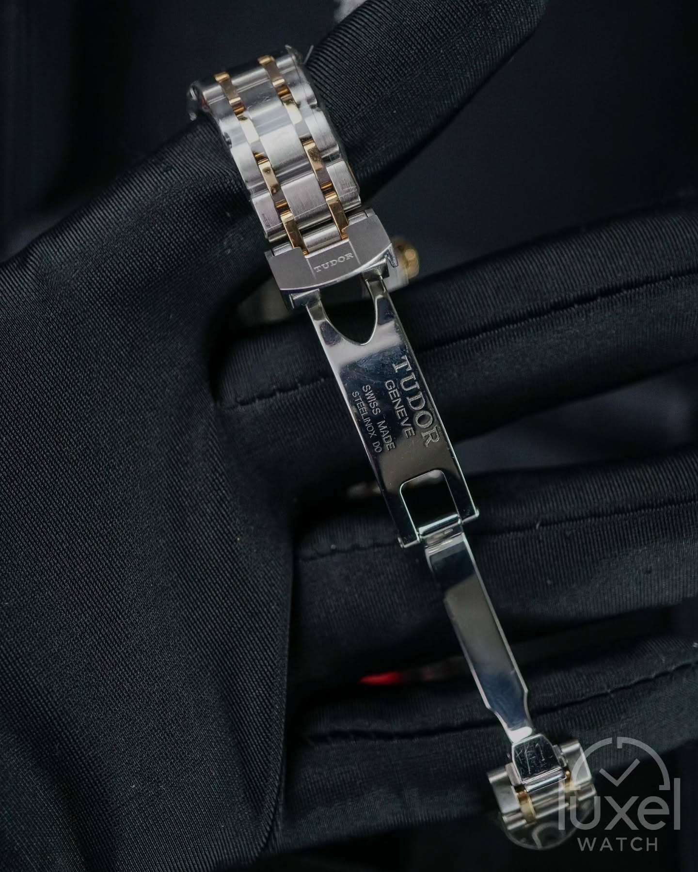 Royal Black Dial 28mm Two-Tone Steel M28303-0003