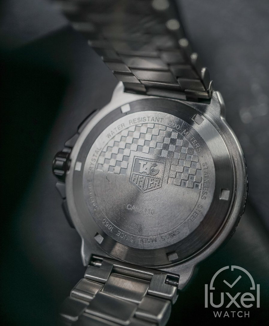 Formula 1 Chronograph Black Dial Steel Bracelet