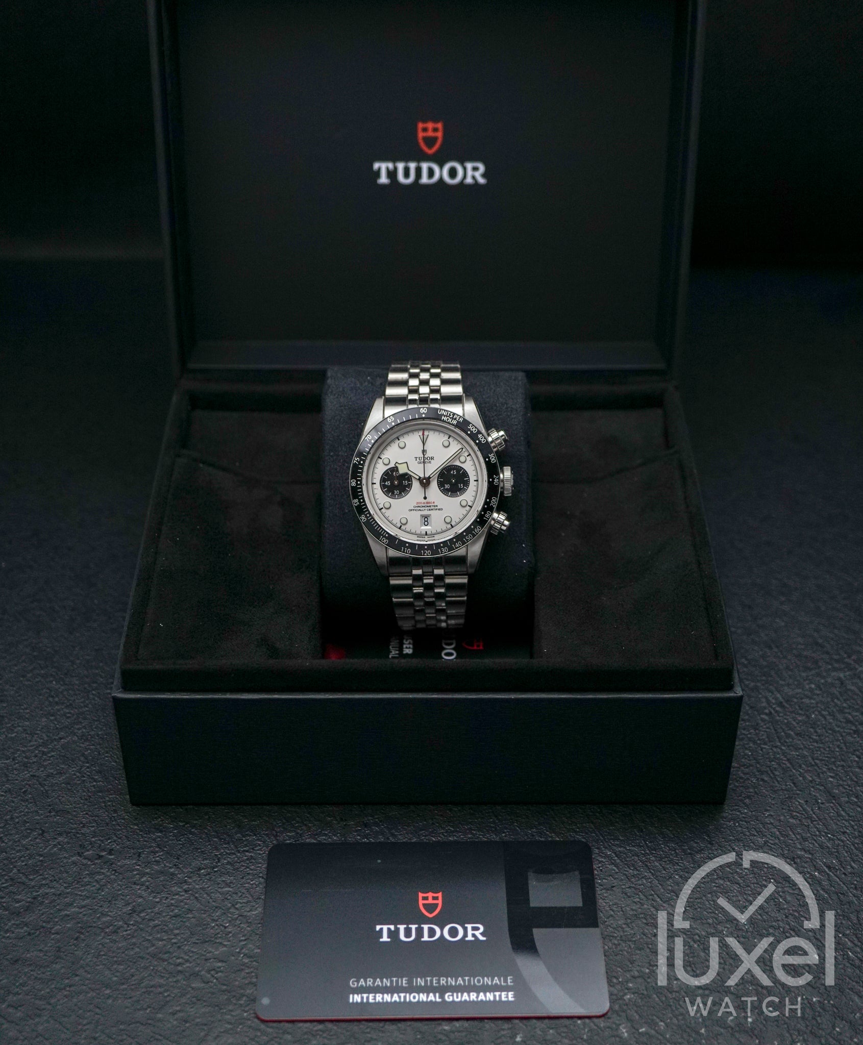Black Bay Chrono Panda With White Dial Jubilee Steel Bracelet M79360N-0014