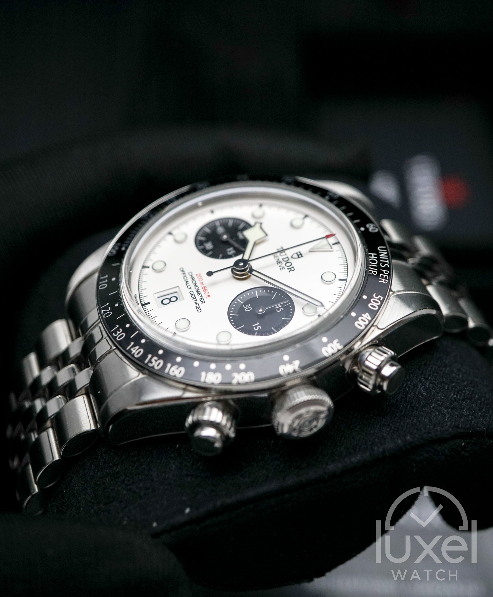 Black Bay Chrono Panda With White Dial Jubilee Steel Bracelet M79360N-0014