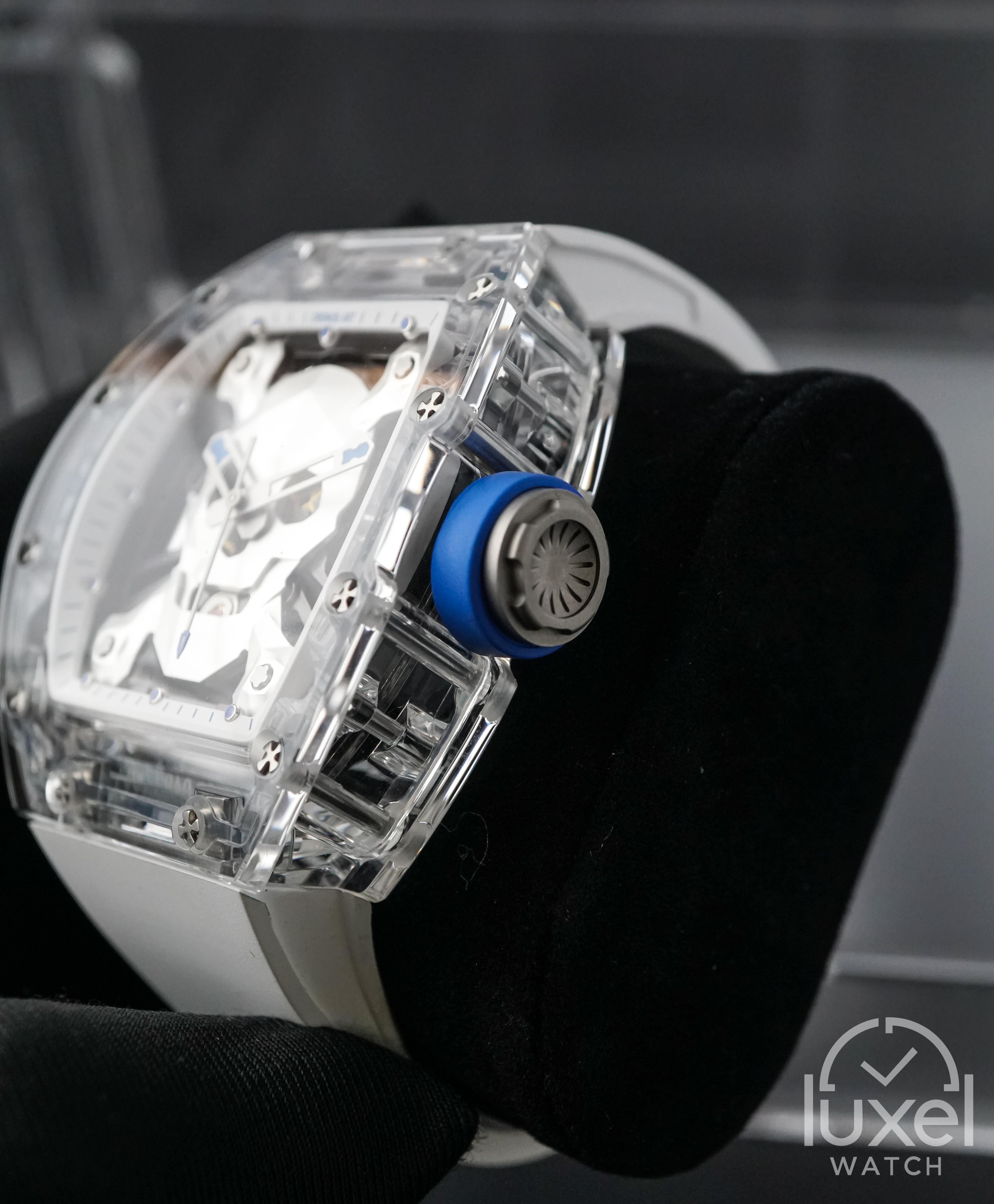 cronus art Skull White Sapphire Limited Edition 50mm x 42mm Sapphire Case C31.SP.W