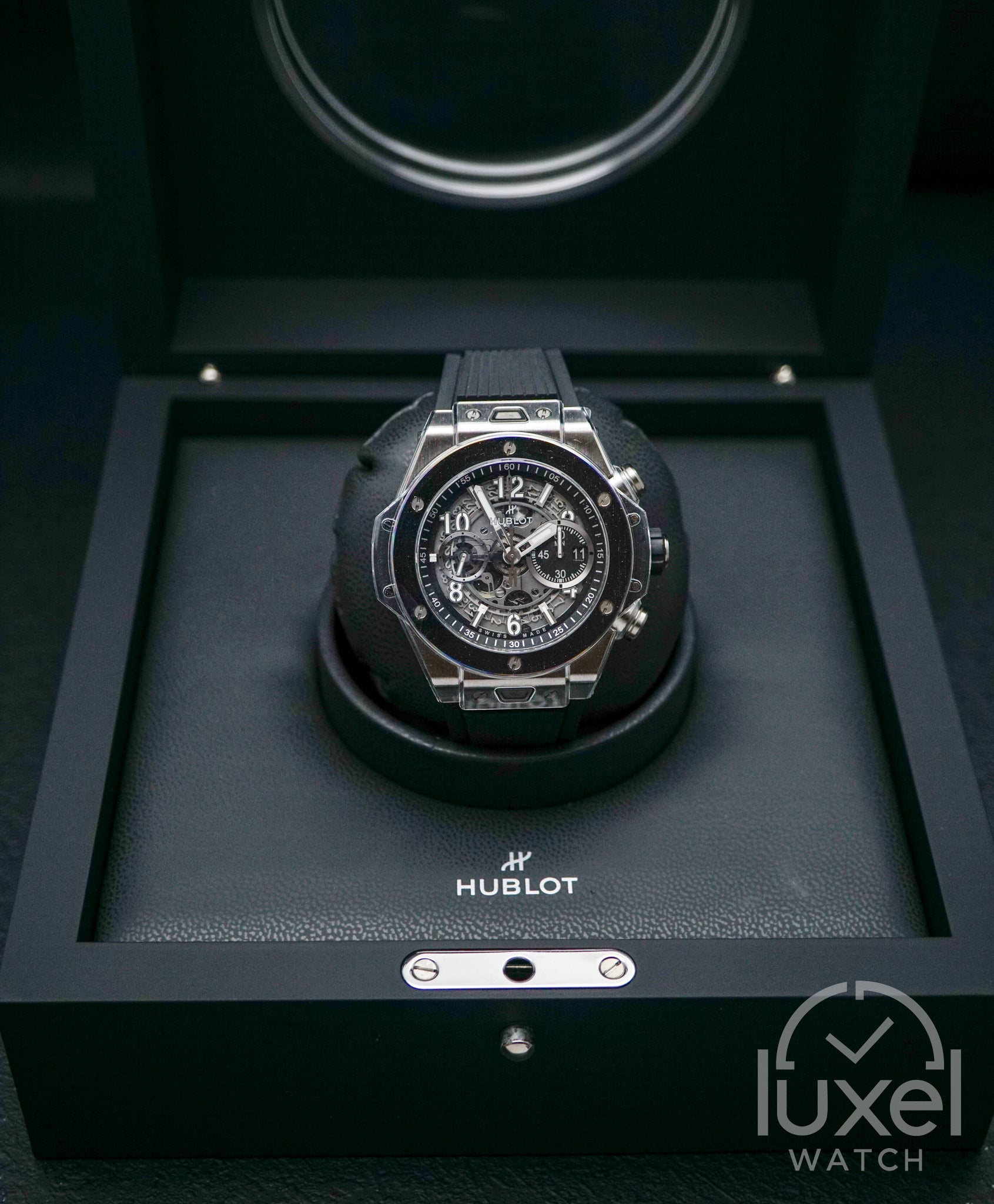 Hublot Big Bang Unico Titanium Ceramic Black Ceramic Bezel 441.NM.1171.RX