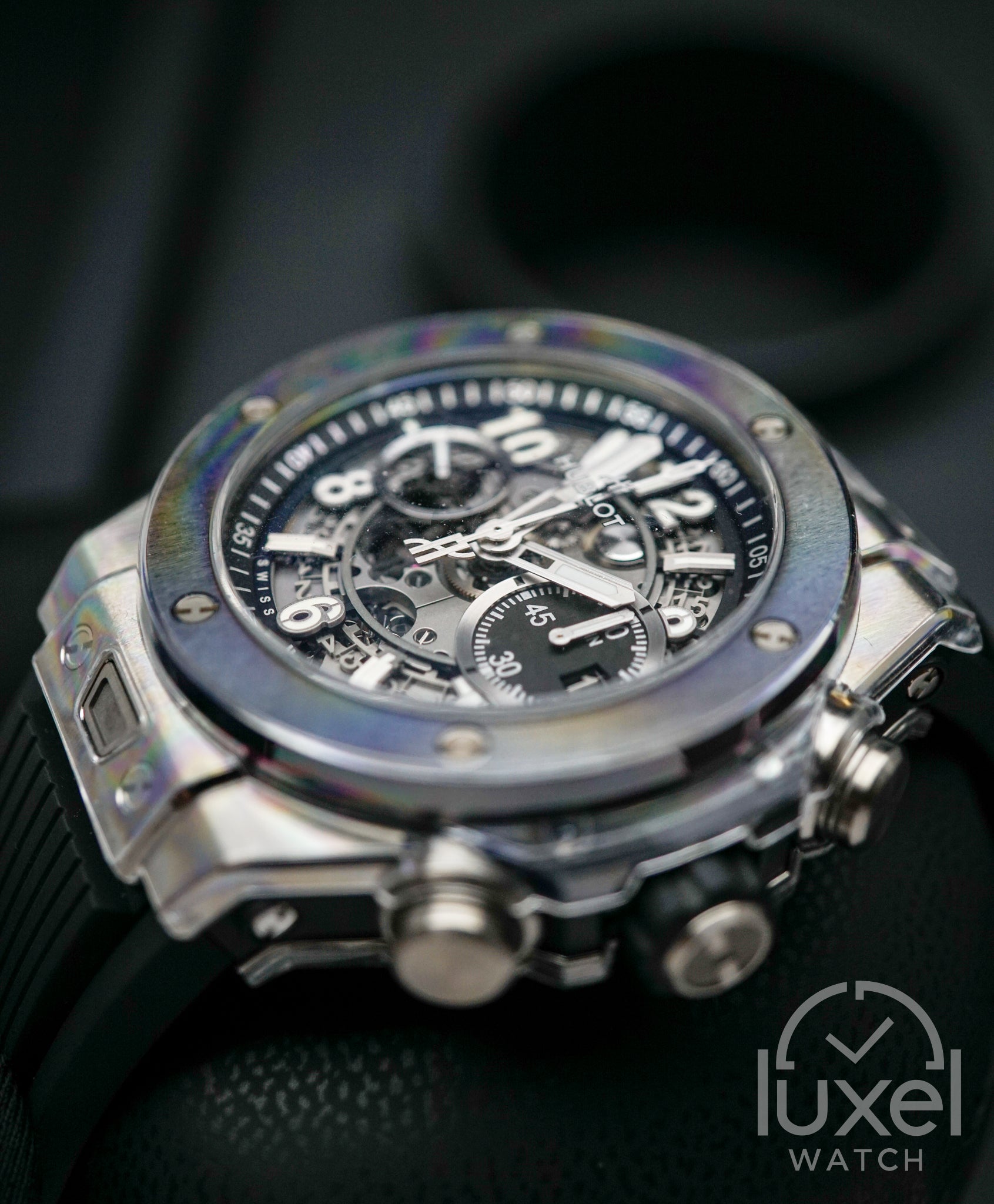 Hublot Big Bang Unico Titanium Ceramic Black Ceramic Bezel 441.NM.1171.RX