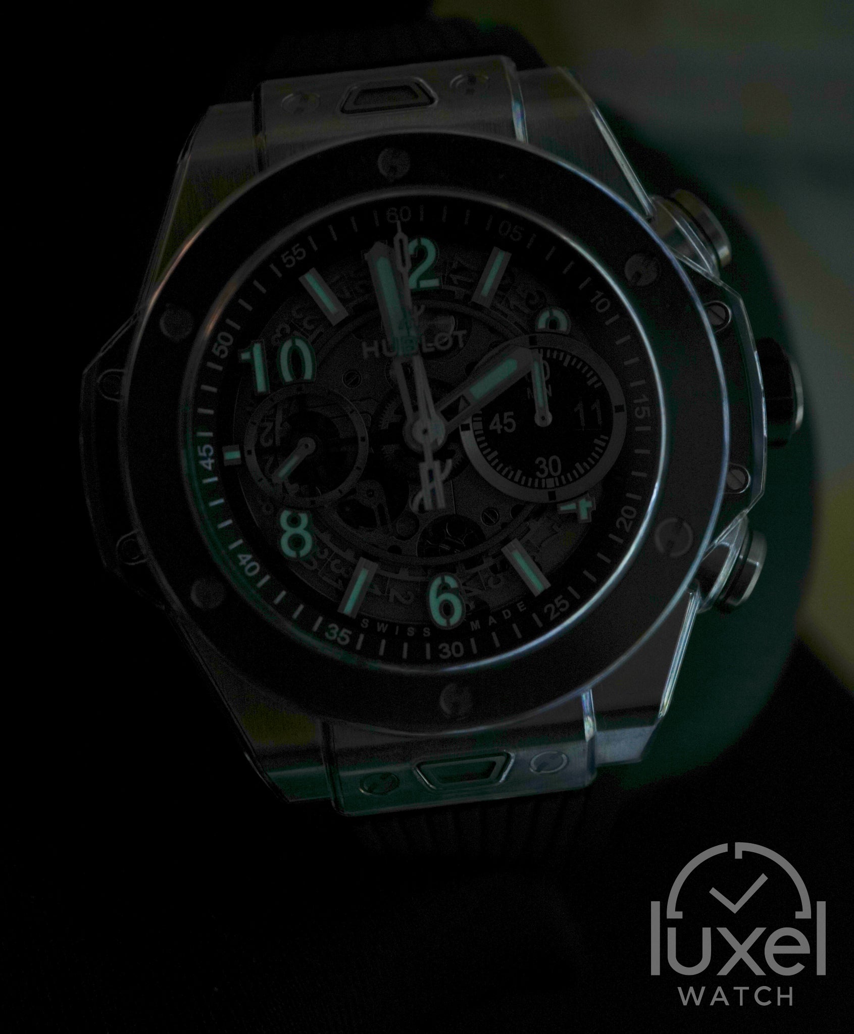 Hublot Big Bang Unico Titanium Ceramic Black Ceramic Bezel 441.NM.1171.RX