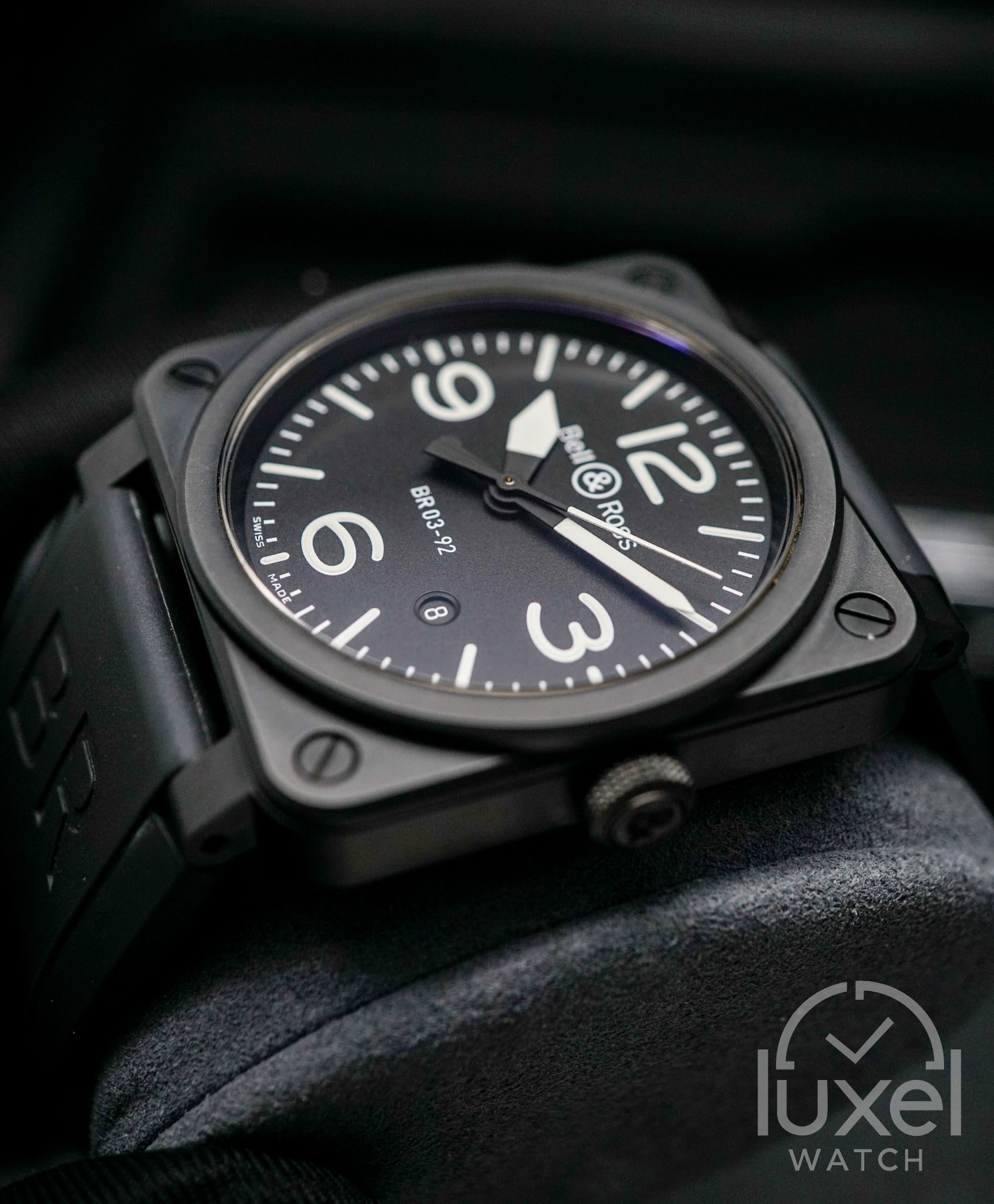 BR 03-92 Black Matte BR0392-BL-CE