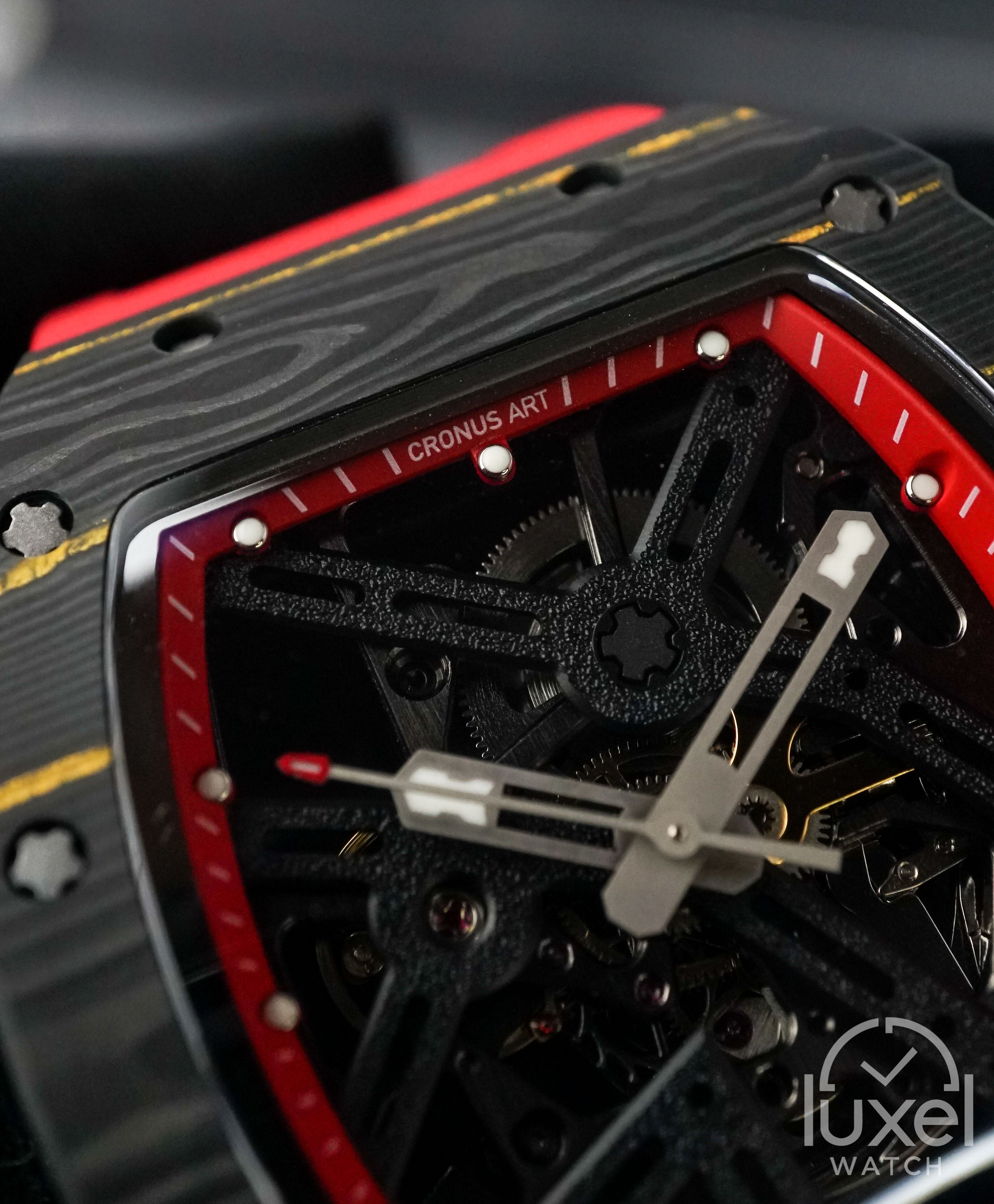 cronus art NTPT Carbon Fiber Silverstone Circuit Red Black NTPT Carbon Fiber Case CM002-12H