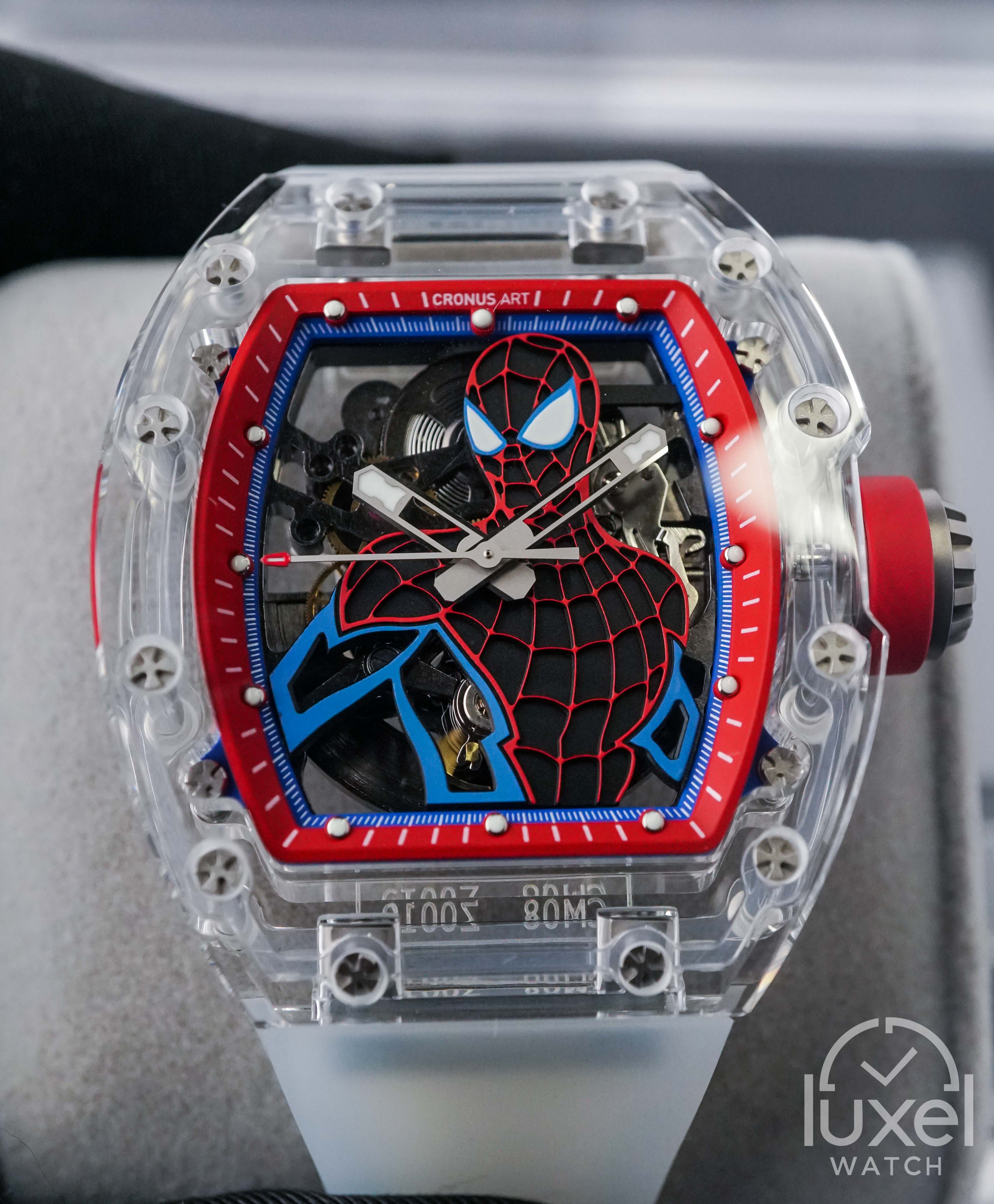 cronus art Sapphire Series Special Edition Red Spiderman CM08-Spiderman