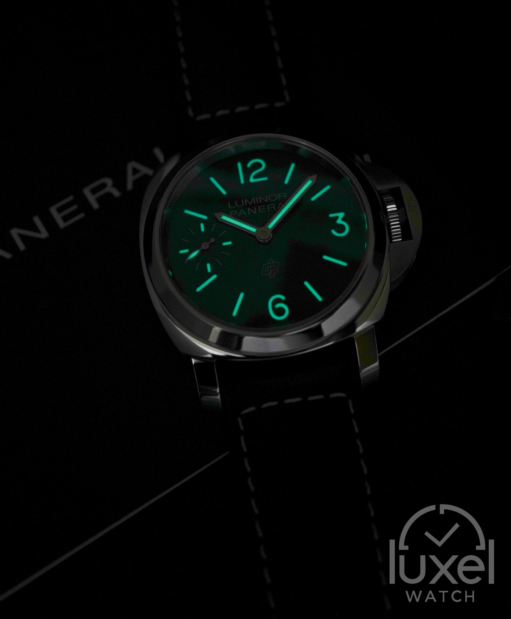 Blu Mare With Blue Dial Leather Strap + Extra Blue Rubber Strap PAM1085