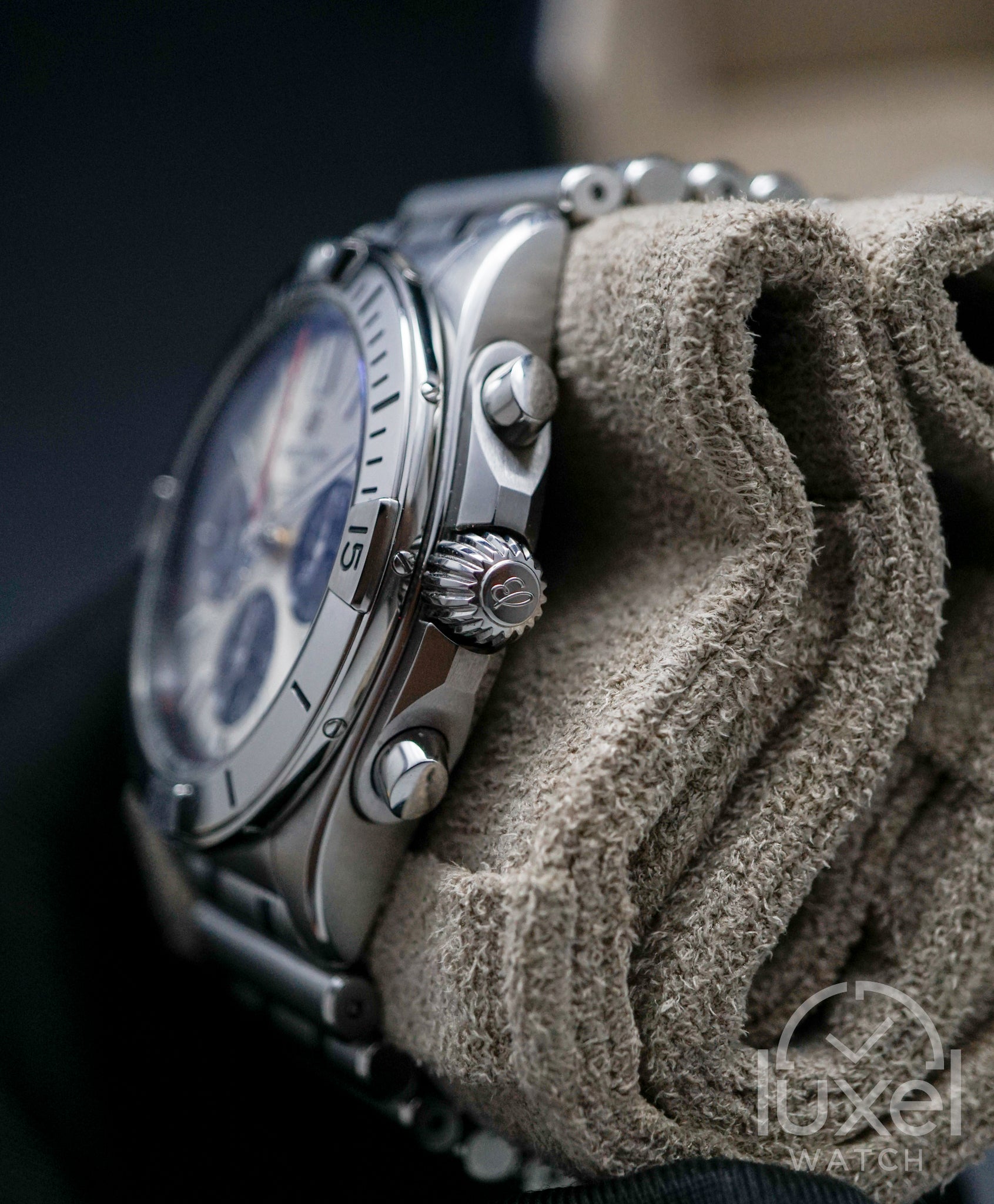 Chronomat B01 Silver Dial AB0134101G1A1