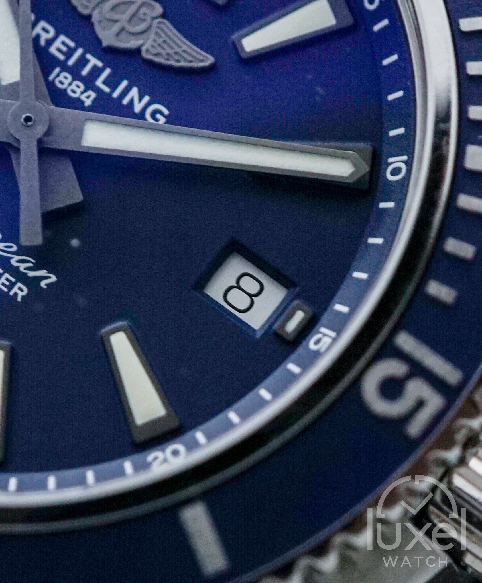 Superocean Automatic 42 Blue Dial Steel Bracelet A17366D81C1A1