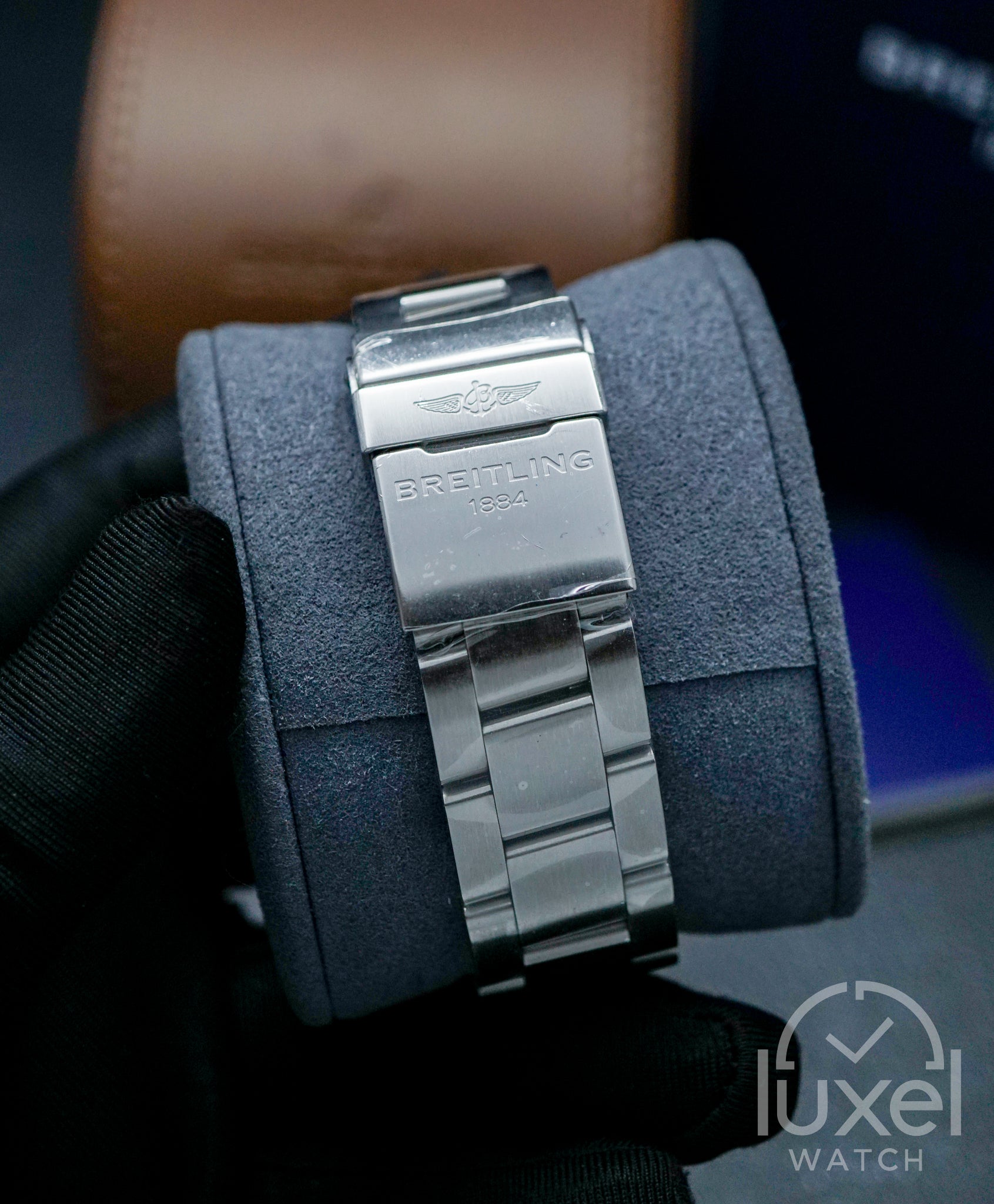 Superocean Automatic 42 Blue Dial Steel Bracelet A17366D81C1A1