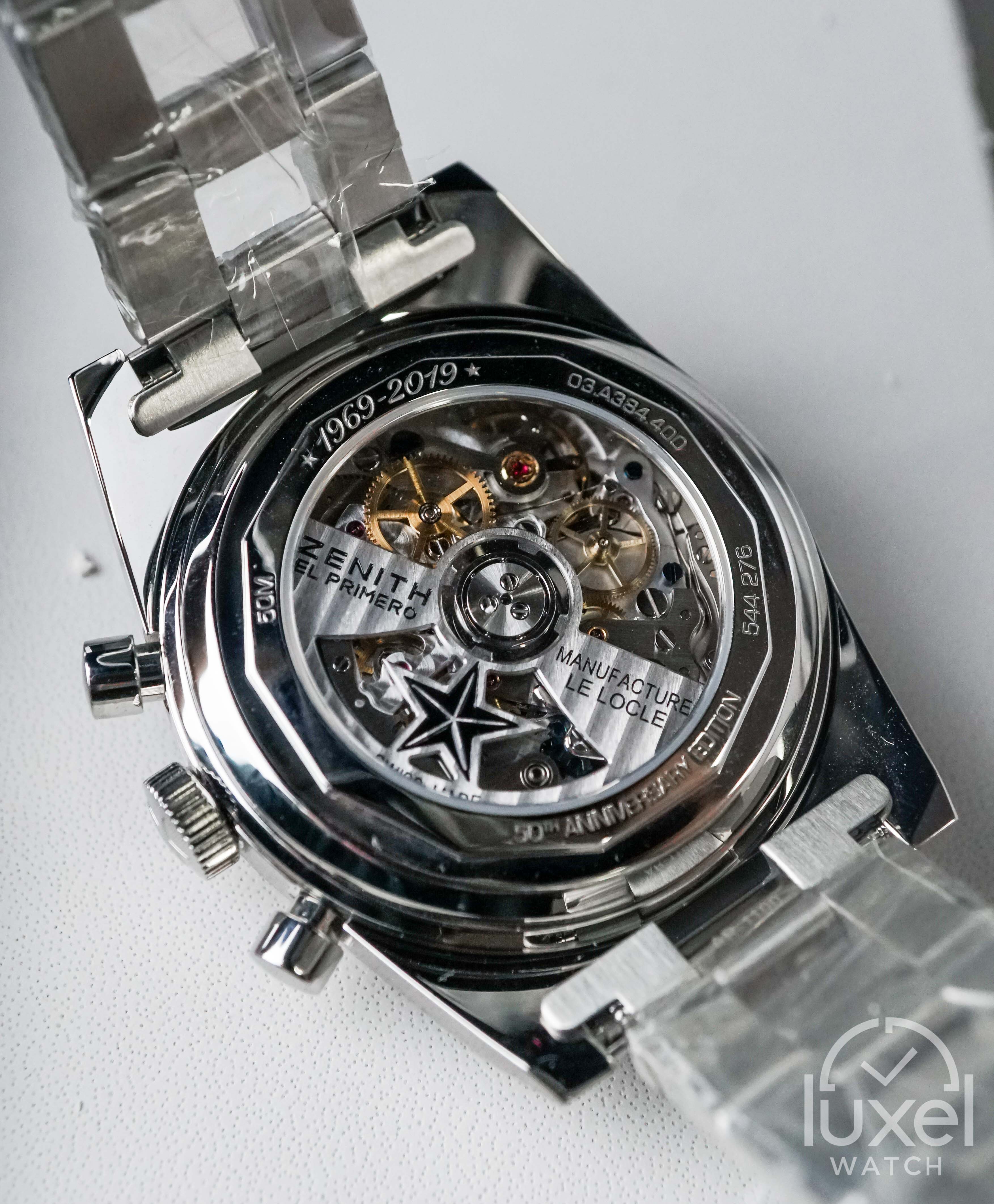 Zenith Chronomaster Revival El Primero A384 Panda Dial Steel Bracelet