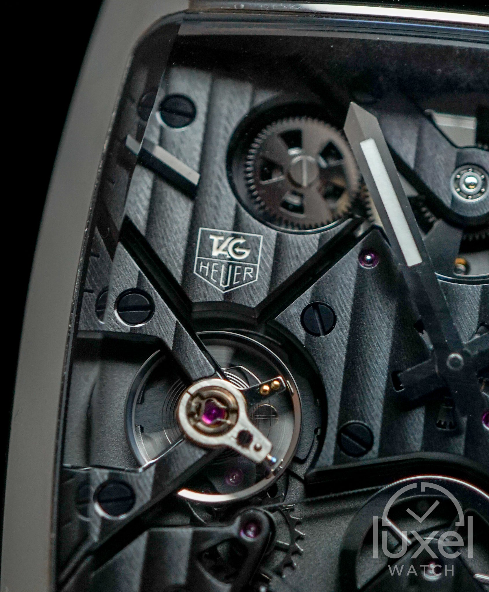 Monaco V4 Rare Limited Edition Skeleton Dial Automatic 41 mm Titanium Ceramic Case WAW2080.FC6288