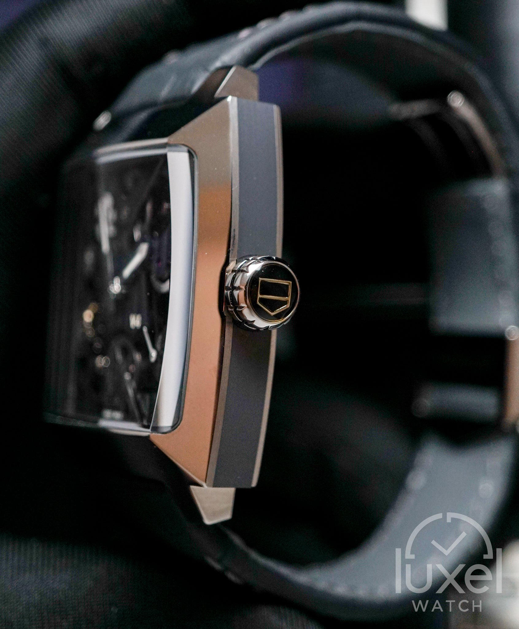 Monaco V4 Rare Limited Edition Skeleton Dial Automatic 41 mm Titanium Ceramic Case WAW2080.FC6288