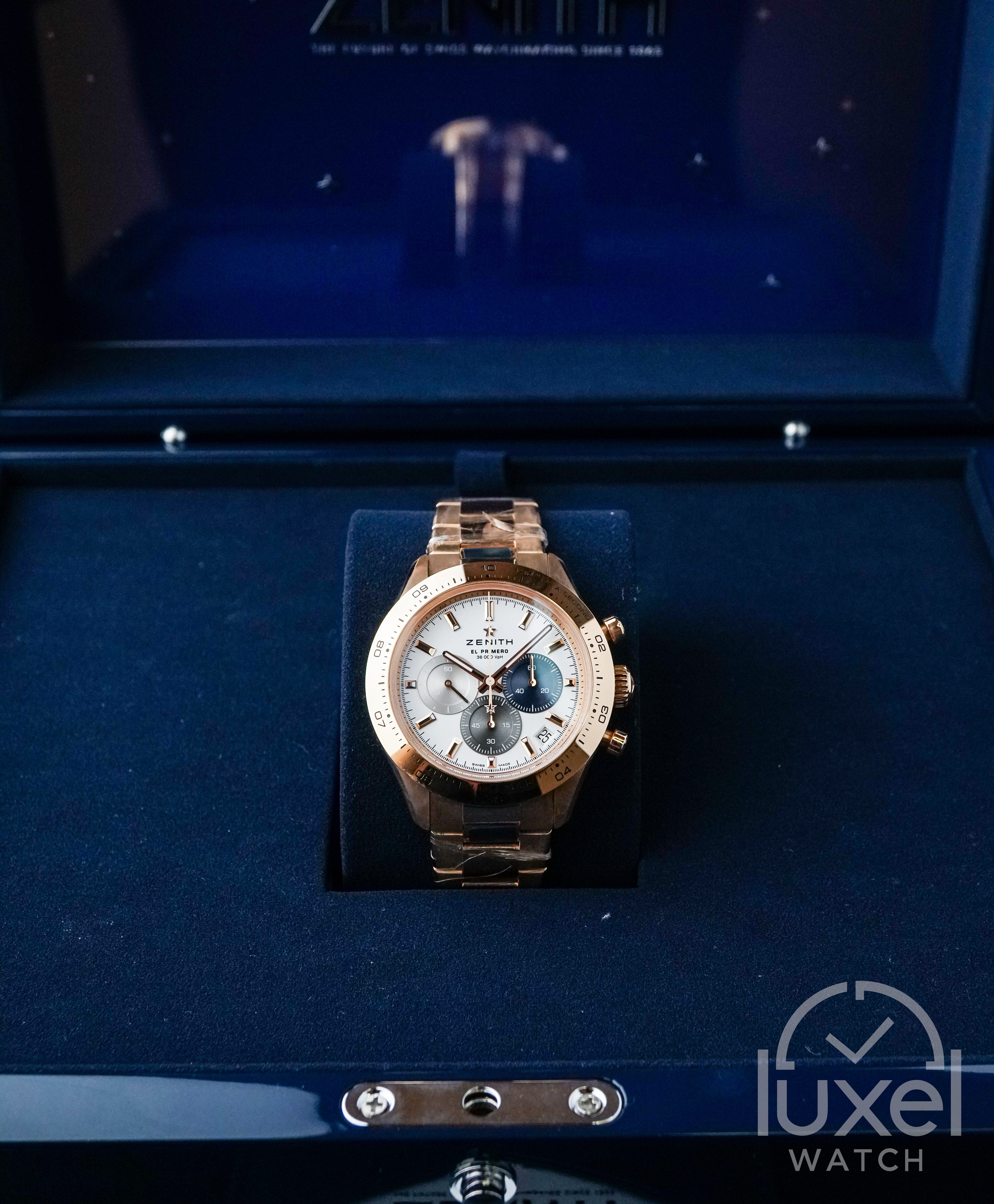 Chronomaster Sport with 18K rose gold case, bezel and bracelet 18.3101.3600/69.M3100