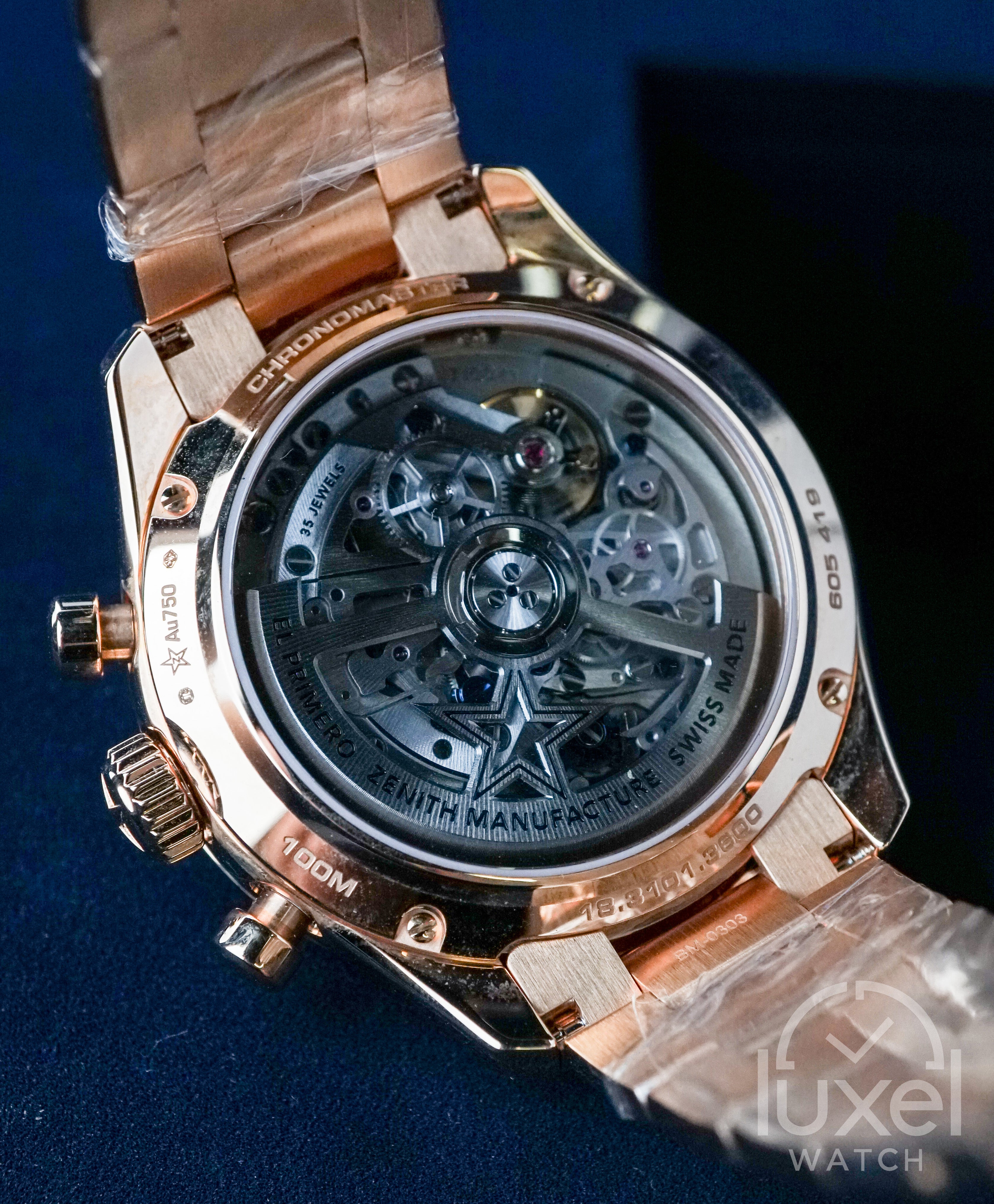 Chronomaster Sport with 18K rose gold case, bezel and bracelet 18.3101.3600/69.M3100