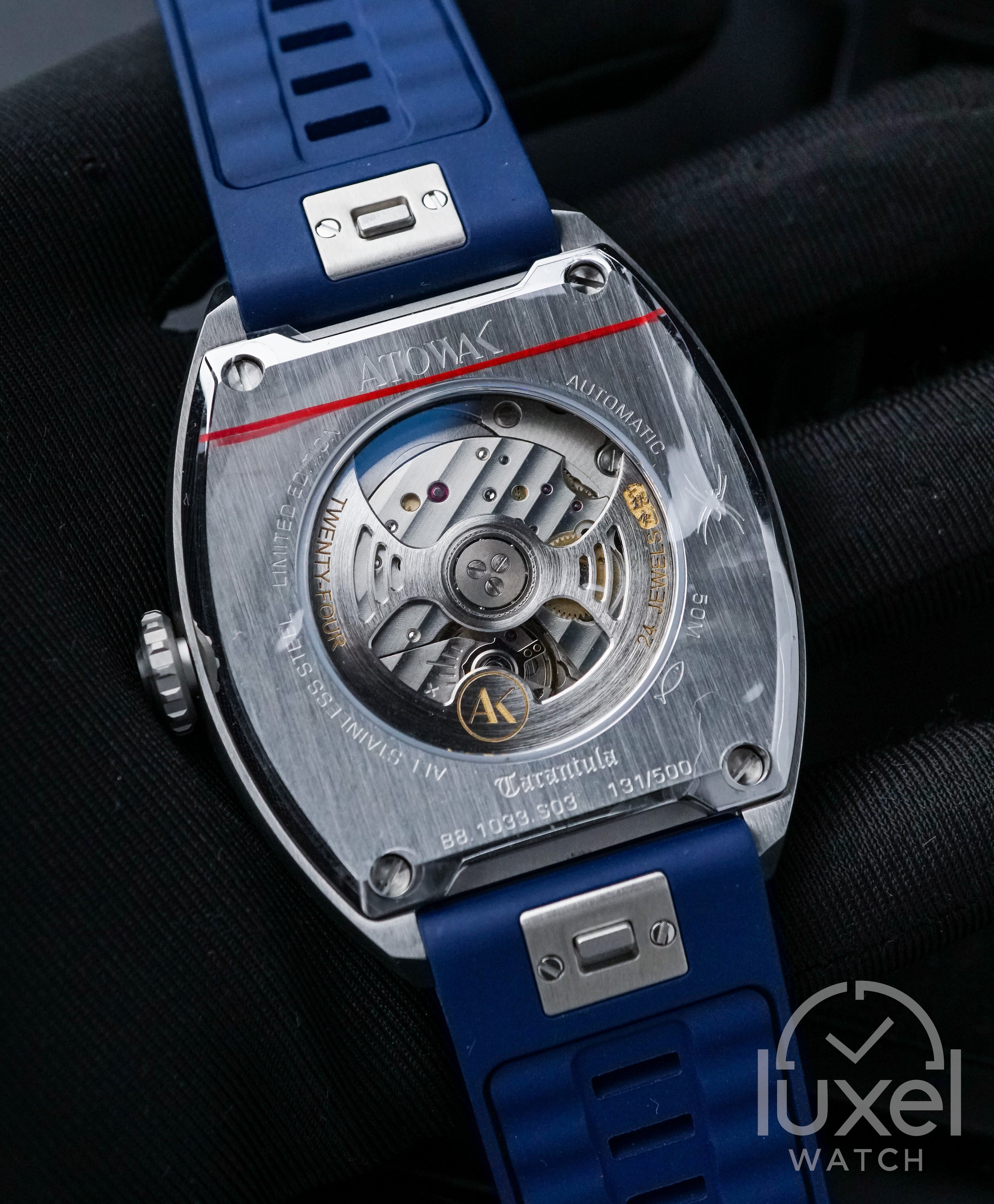 Tarantula Sapphire Blue Limited Edition B8.1033.S03