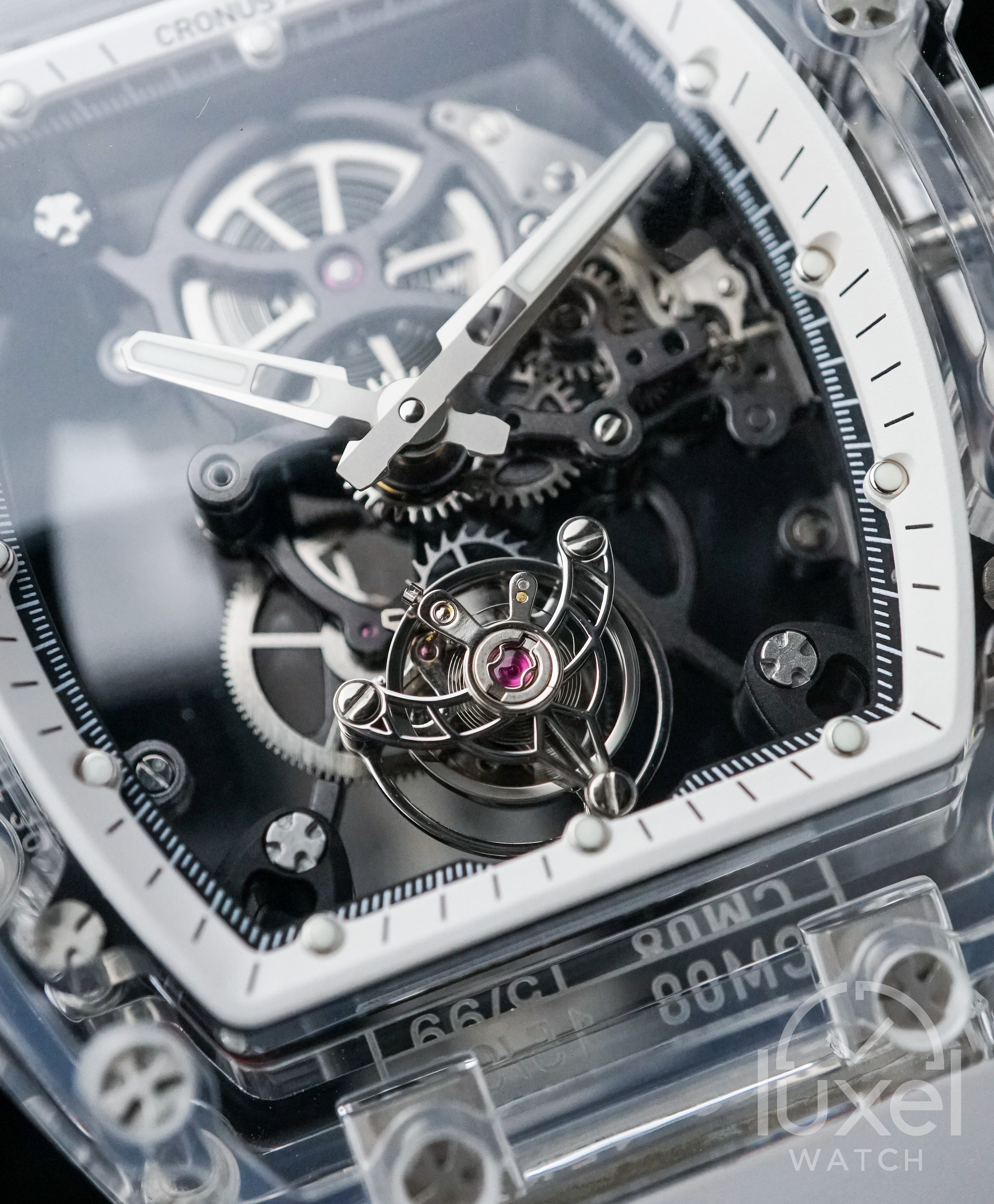 Sapphire Series White Tourbillon Limited Edition Only 99pcs CM08-027