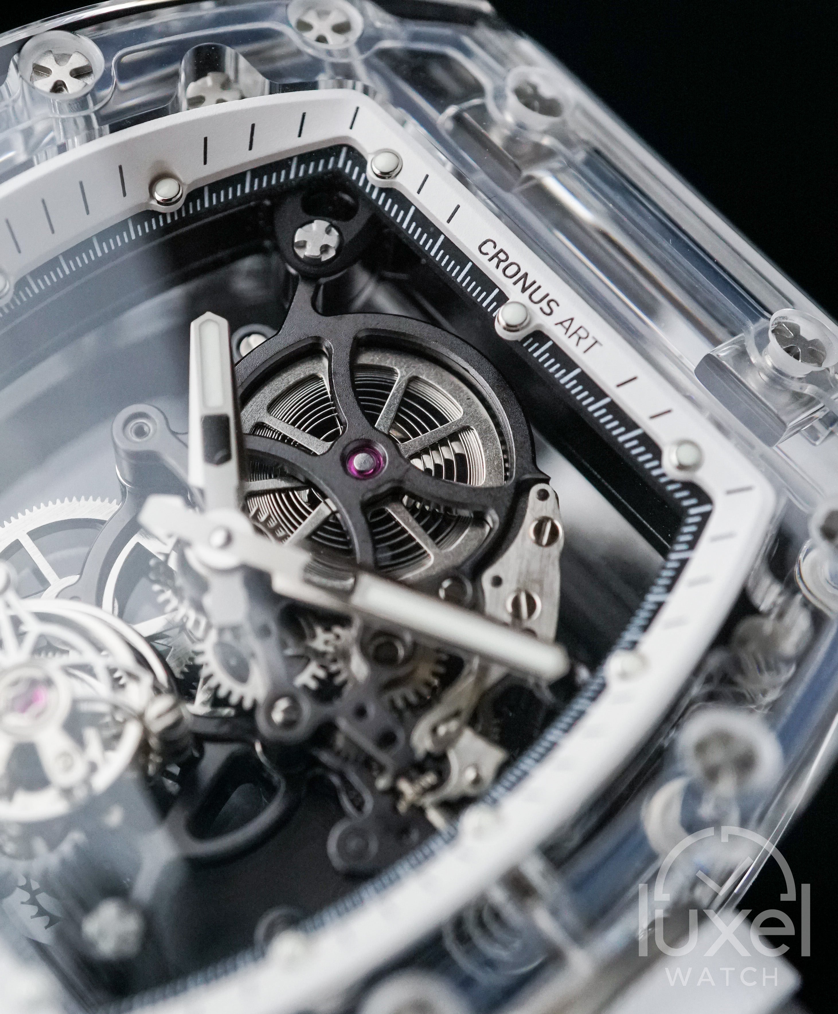 Sapphire Series White Tourbillon Limited Edition Only 99pcs CM08-027