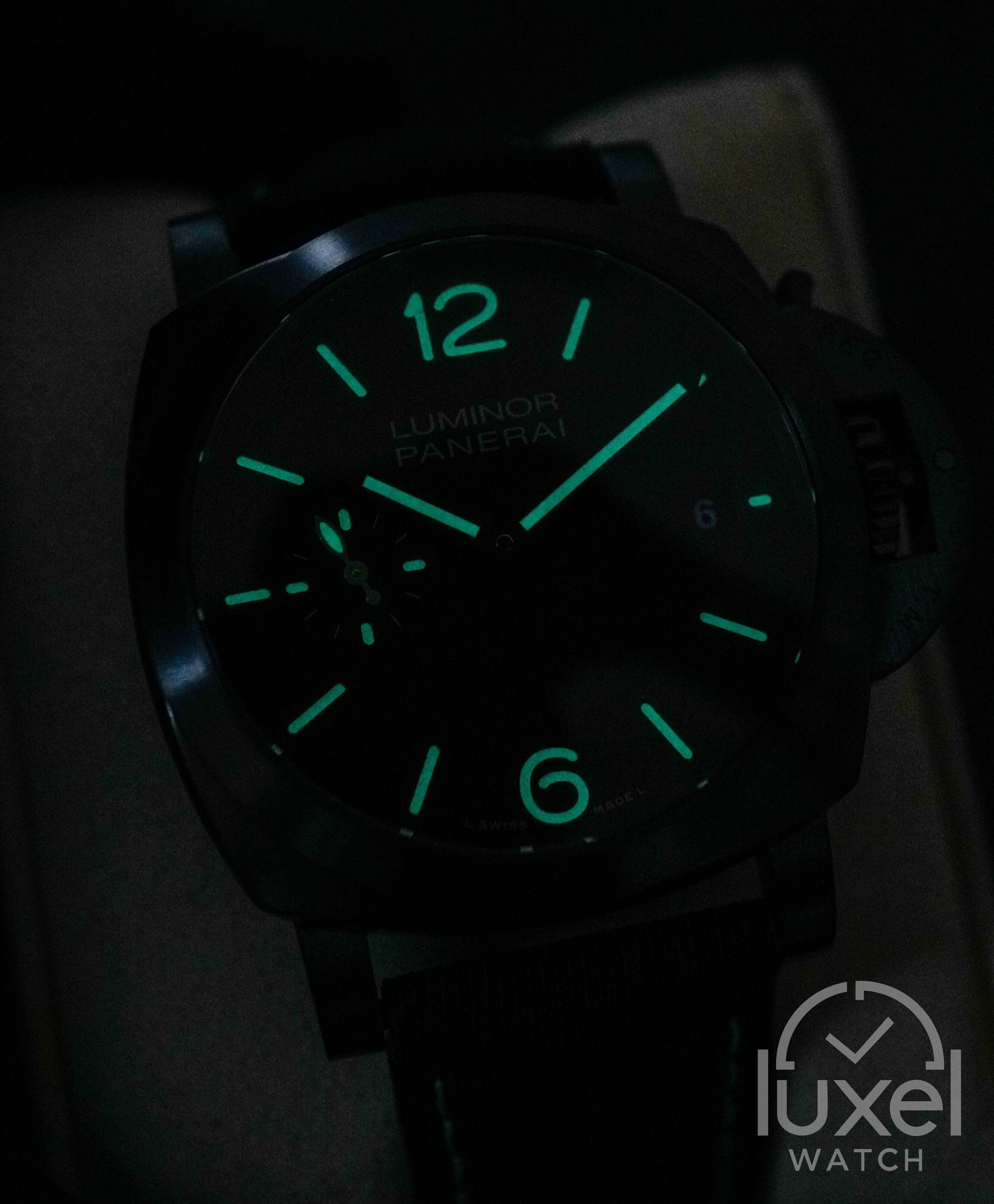 Luminor Marina Quaranta Razer with Black Dial Textile Strap PAM01353