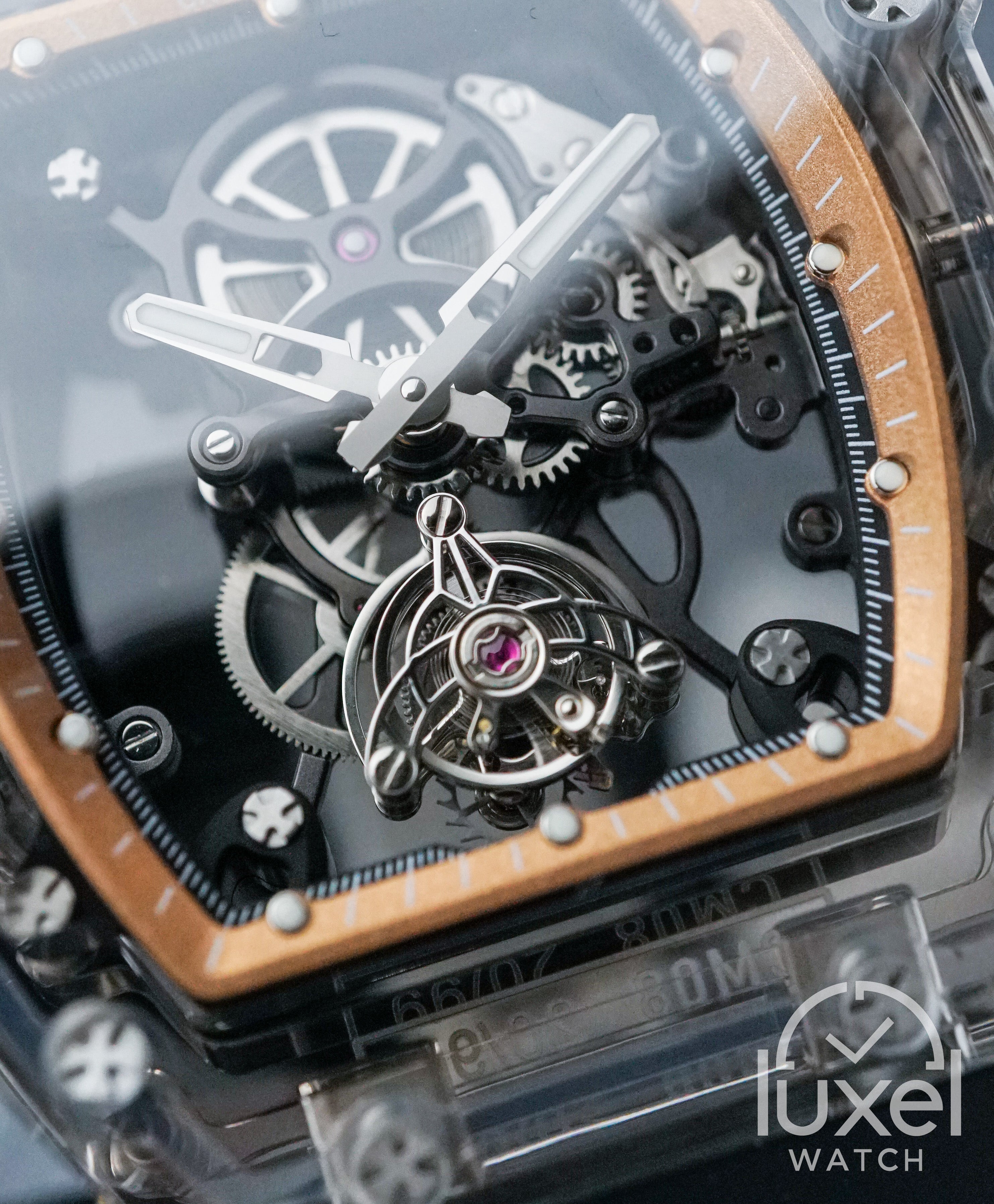 Sapphire Series Black Gold Tourbillon Limited Edition Only 99pcs CM08-029