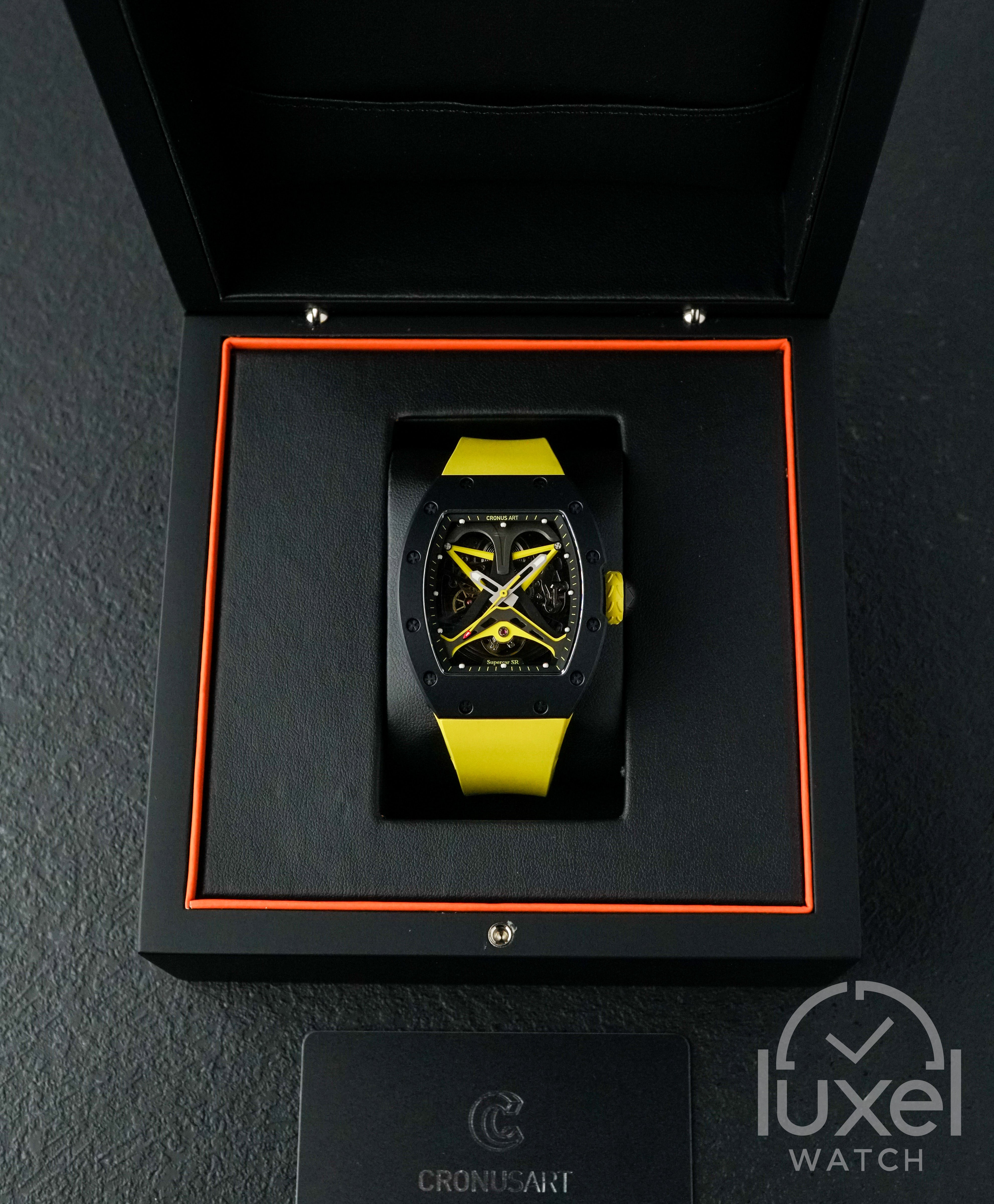 Supercar SR Pagane Yellow Black CM09-020