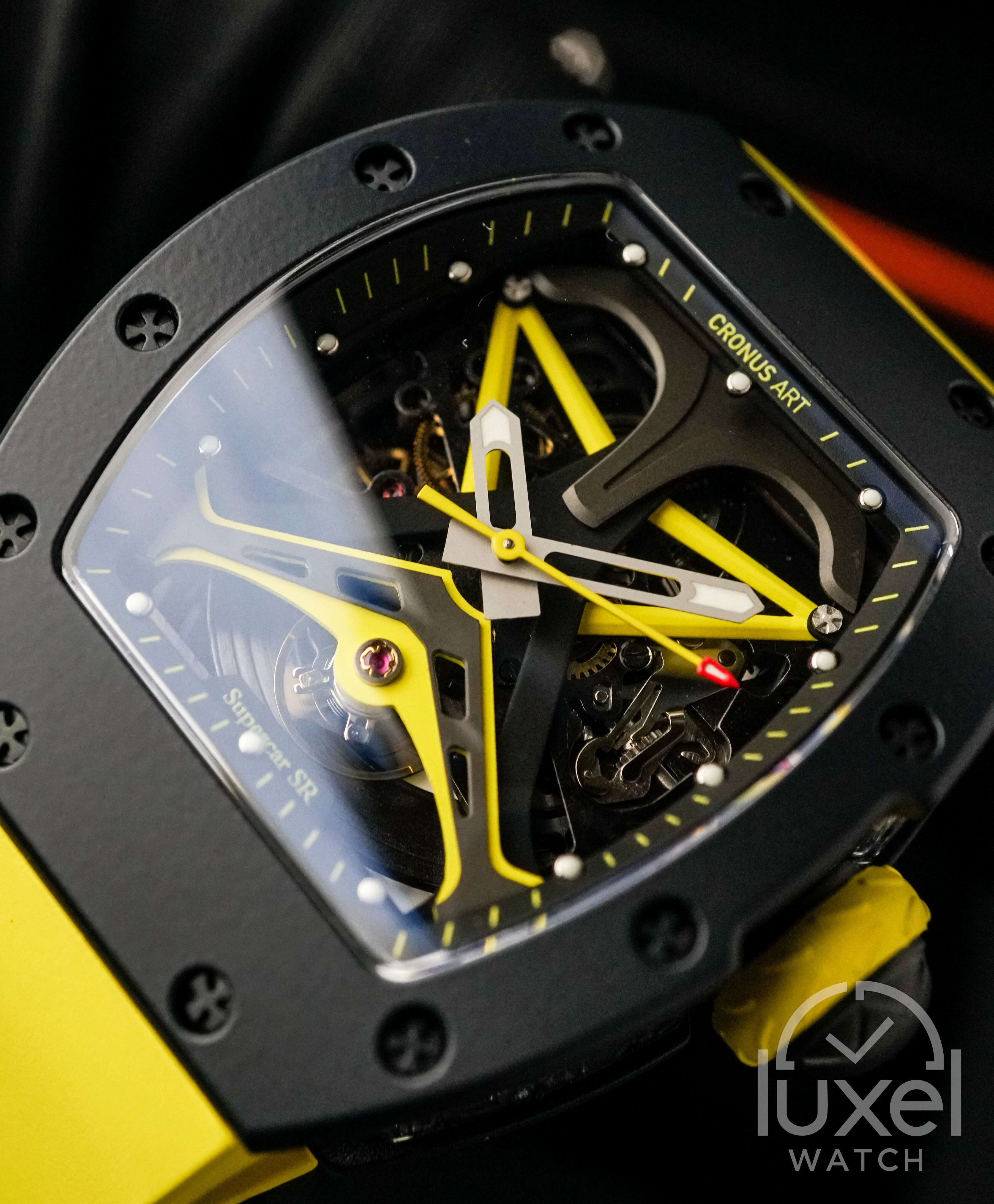 Supercar SR Pagane Yellow Black CM09-020