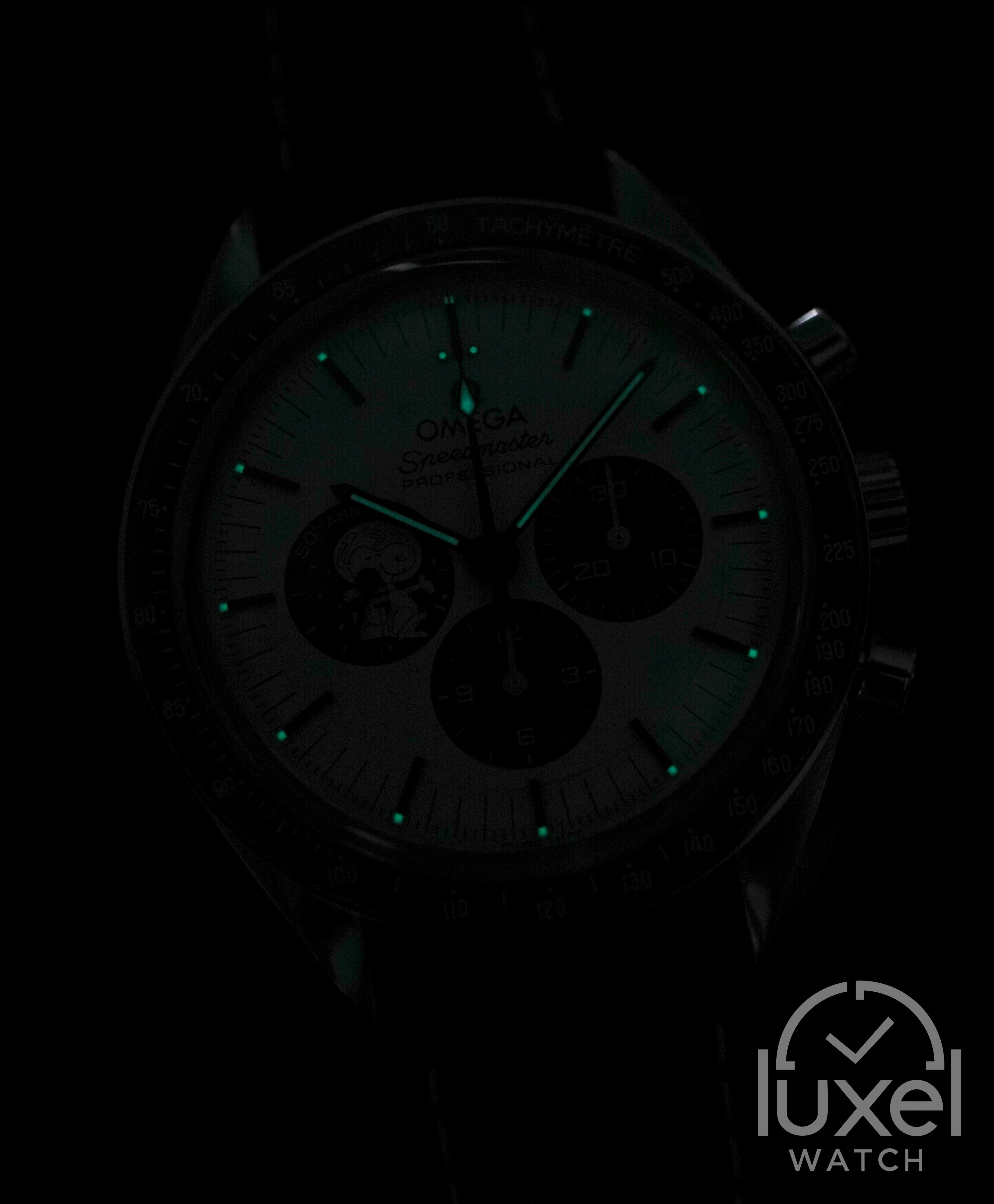 Speedmaster Anniversary Series “Silver Snoopy Award” 50th Anniversary Steel Case with Silver Dial 310.32.42.50.02.001