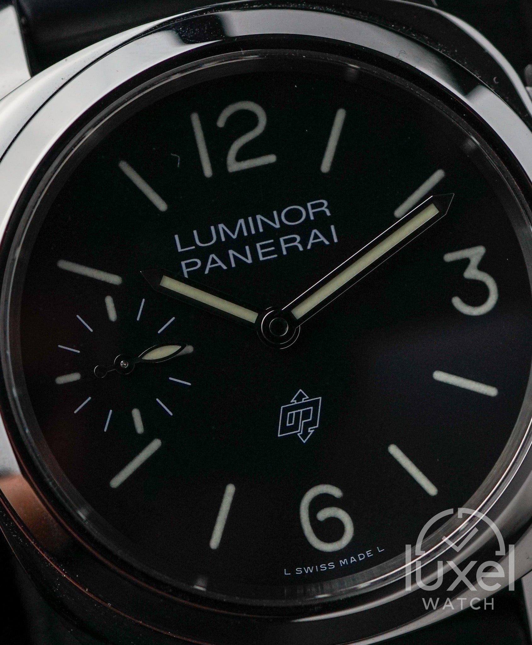 PAM 1084 Black Dial With Black Rubber Strap + Extra Black Leather Strap
