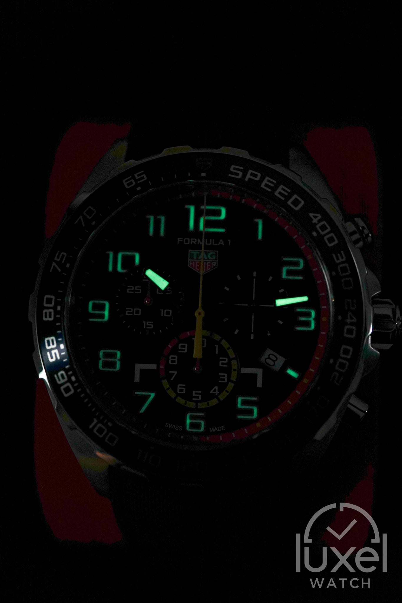 Formula 1 Chronograph X Red Bull Racing 43mm Steel Case with Blue Dial Rubber Strap CAZ101AL.FT8052