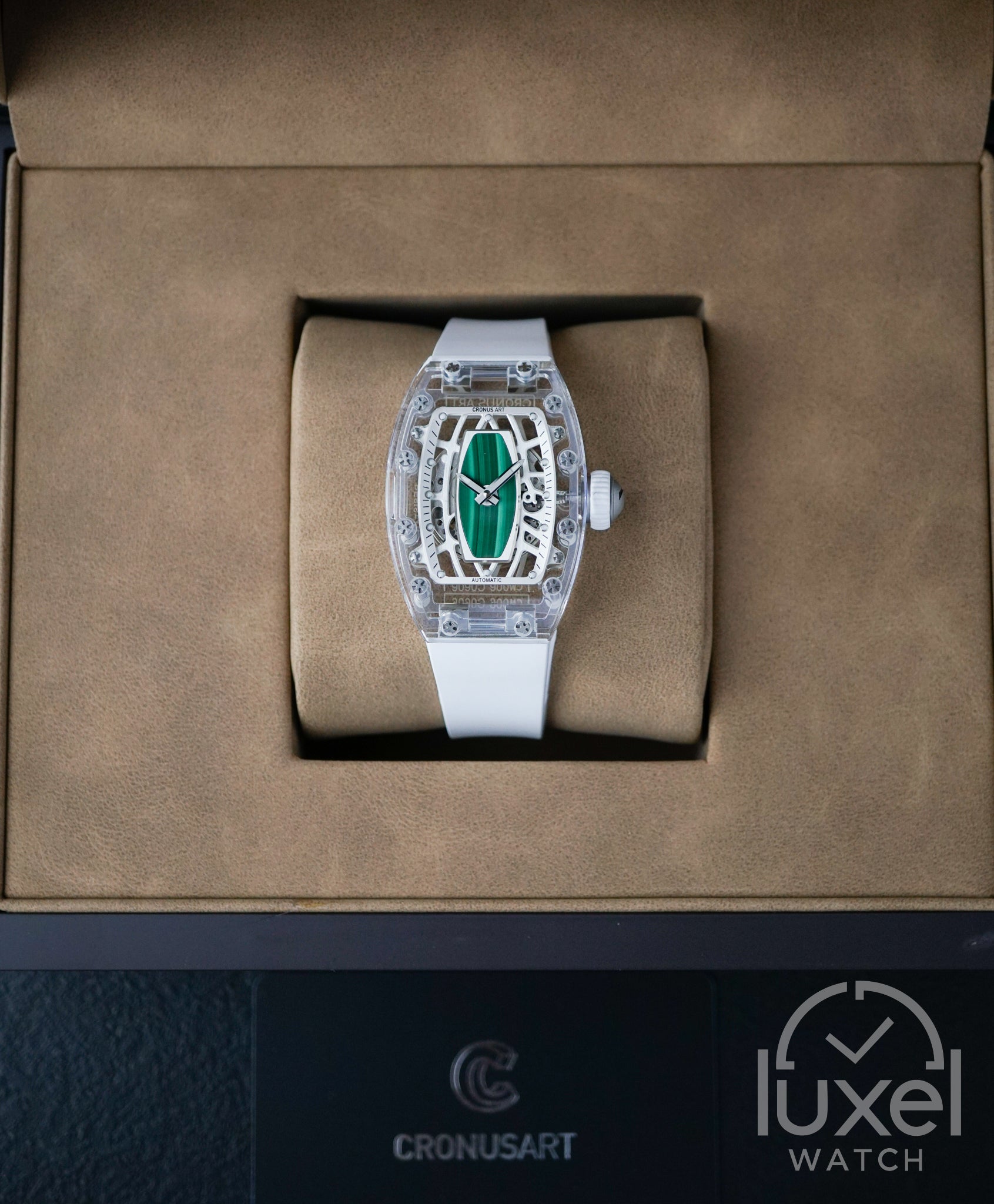 Crystal My Moonlit Muse Series Malachite Green