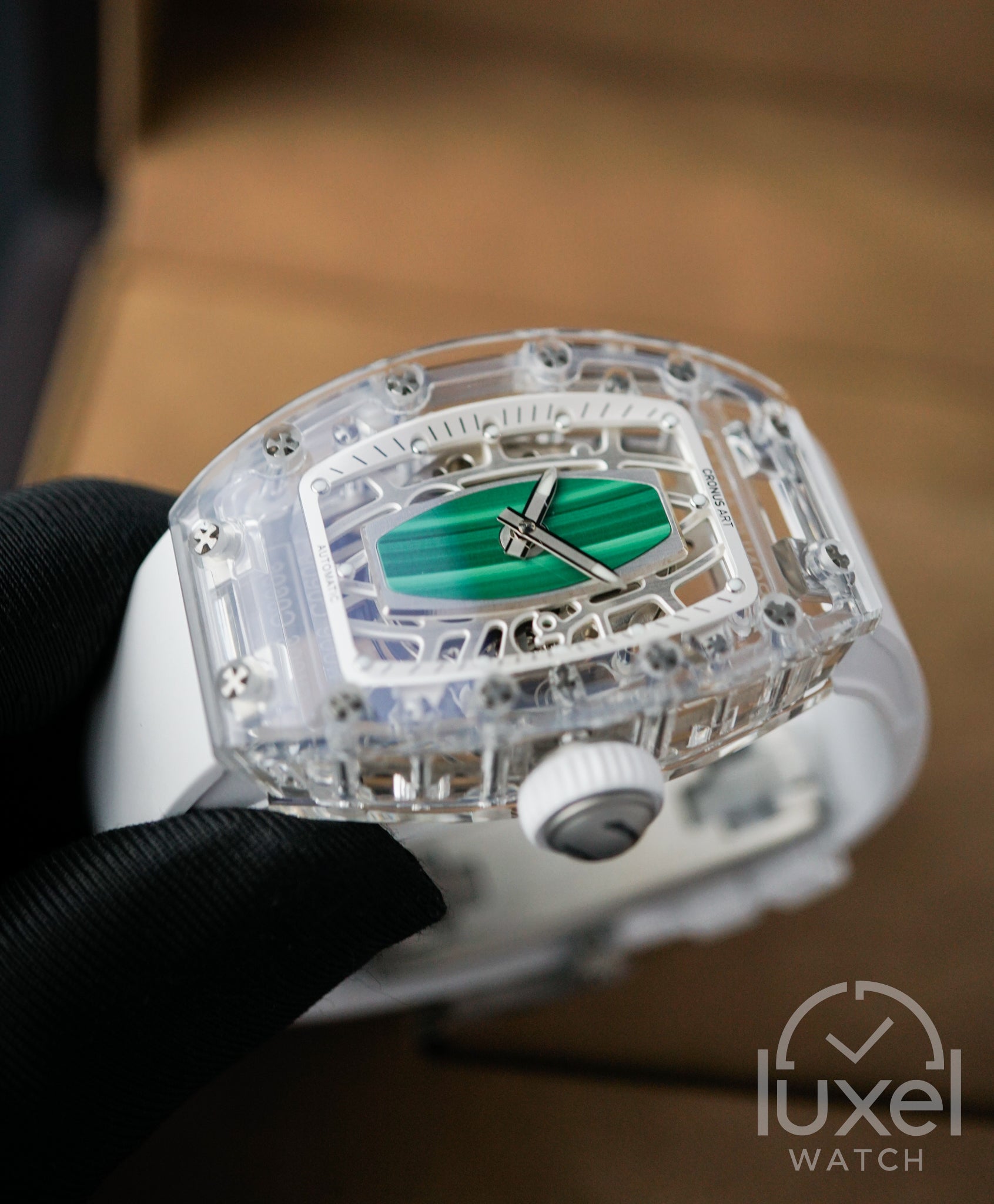 Crystal My Moonlit Muse Series Malachite Green