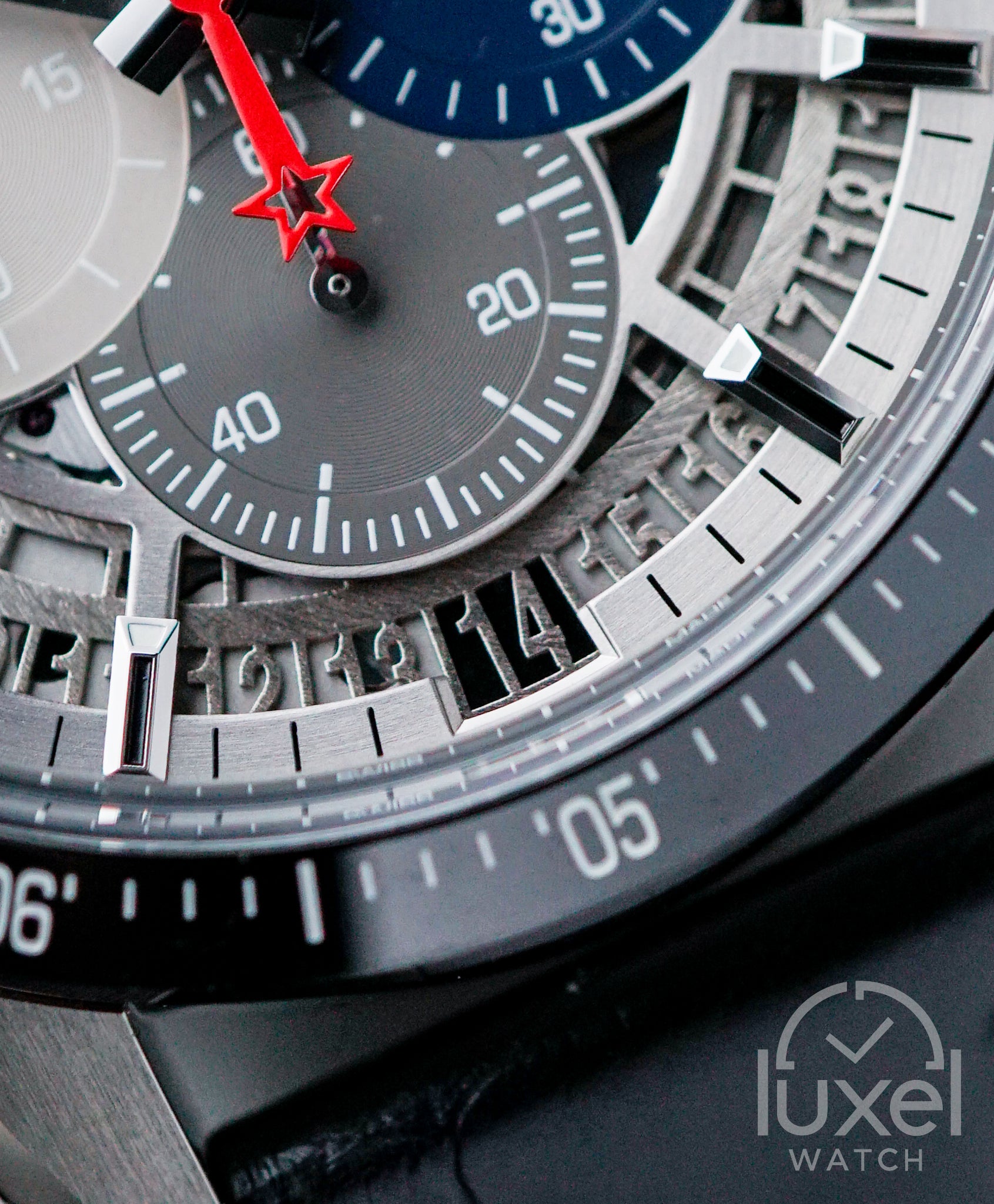 El Primero Chronograph Automatic Skeleton Black Leather Strap 95.3001.3600/69.C817