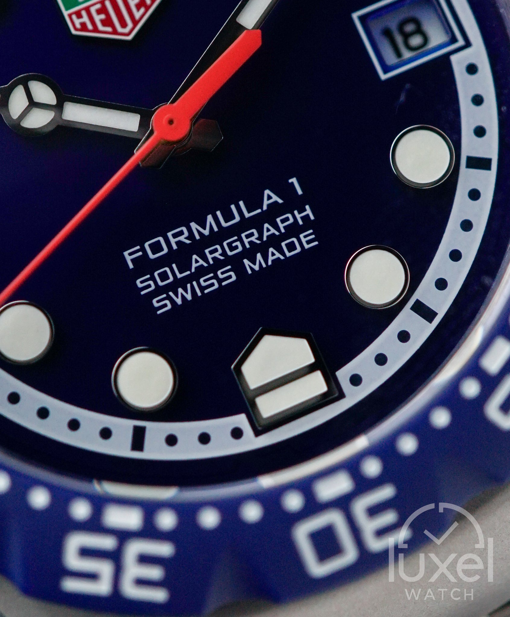 Formula 1 Solargraph 38mm Steel Case Blue Opalin Dial WBY1112.BA0042