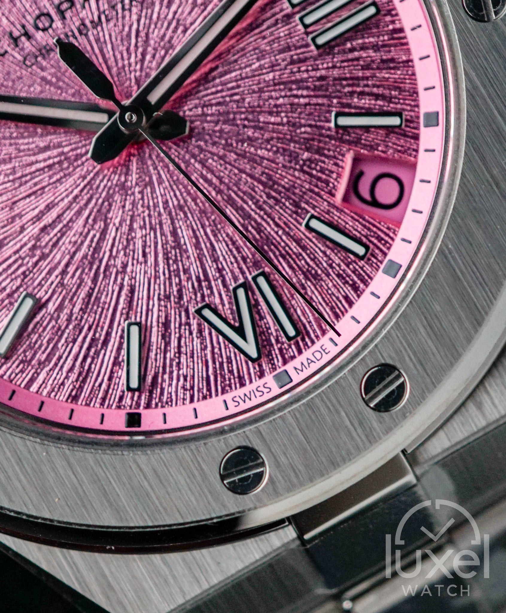 Alpine Eagle 41mm Stainless Steel Pink Dial Watch 298600-3022