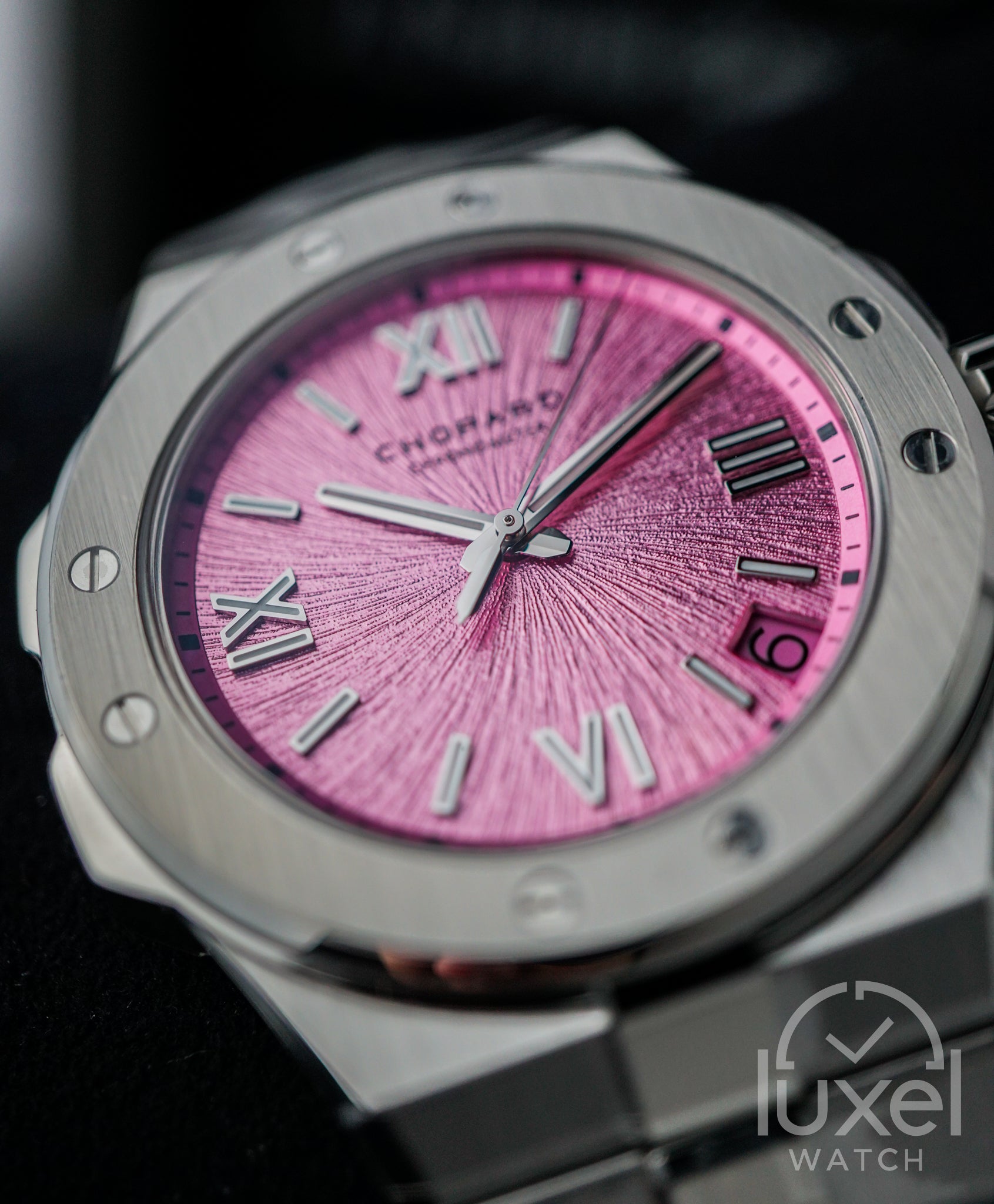 Alpine Eagle 41mm Stainless Steel Pink Dial Watch 298600-3022