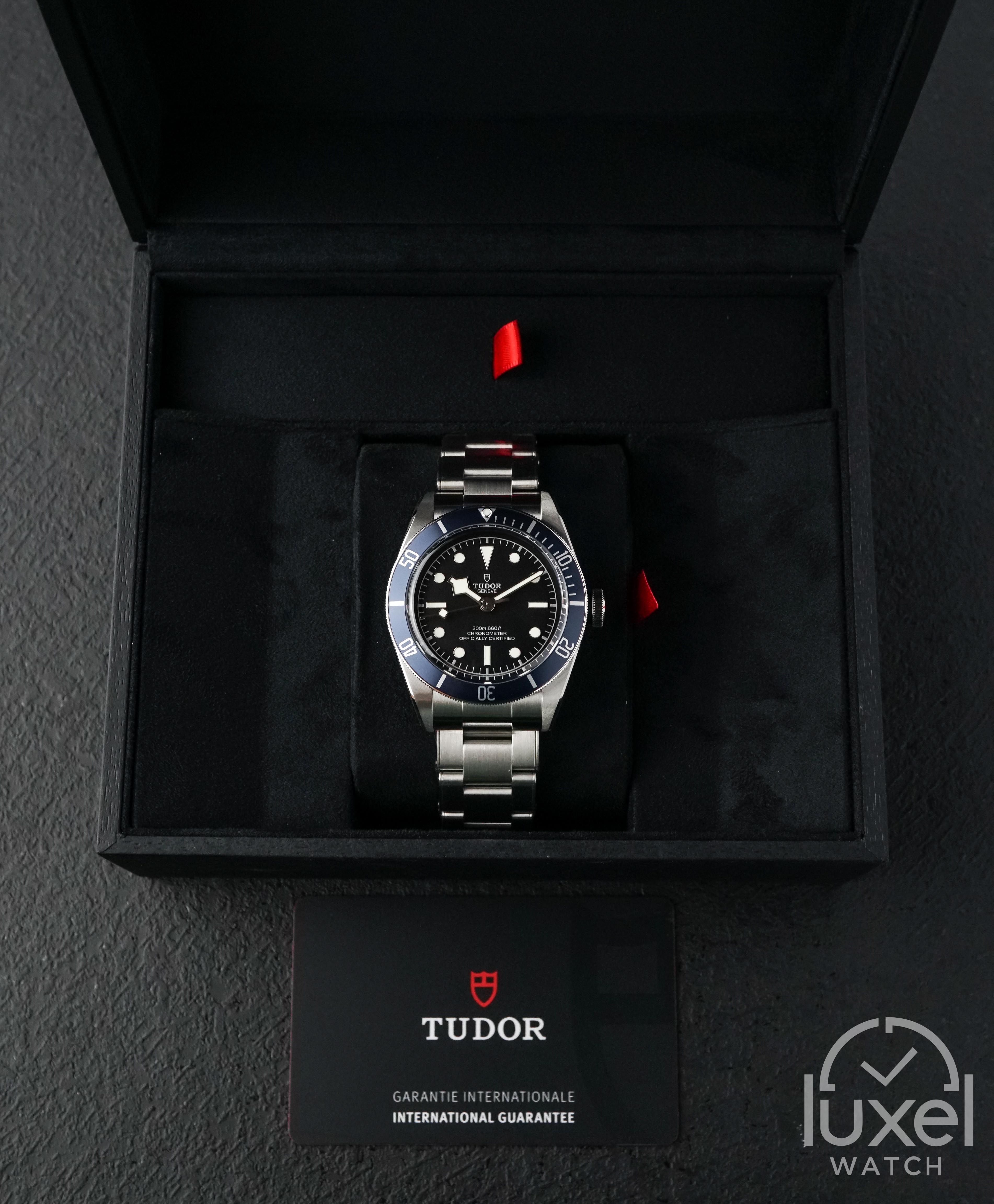 tudor Black Bay 41 Black Dial with Stainless Steel Bracelet M79230B-0008