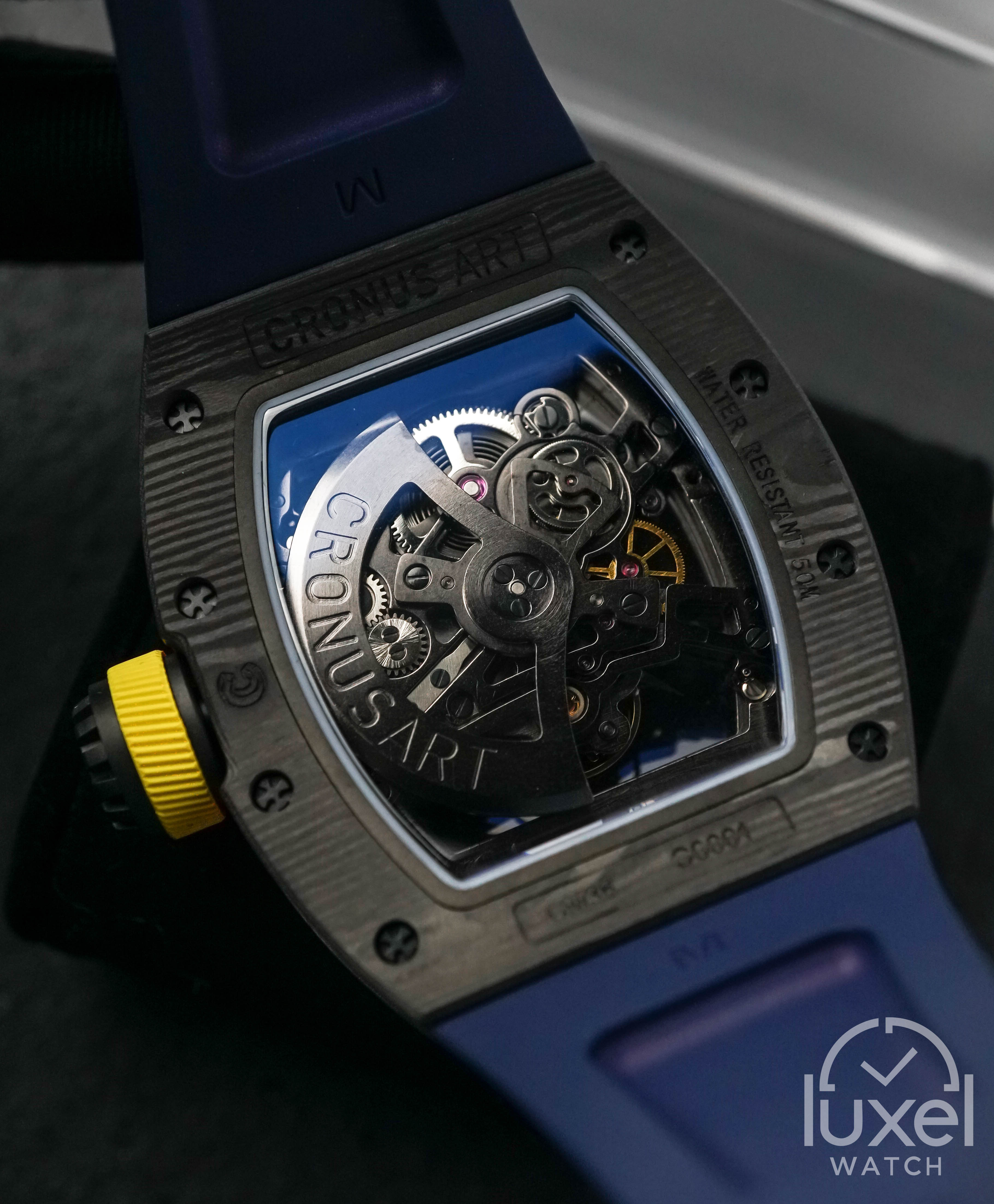 NTPT Carbon Fiber Case Sunrise Dial CM36-001