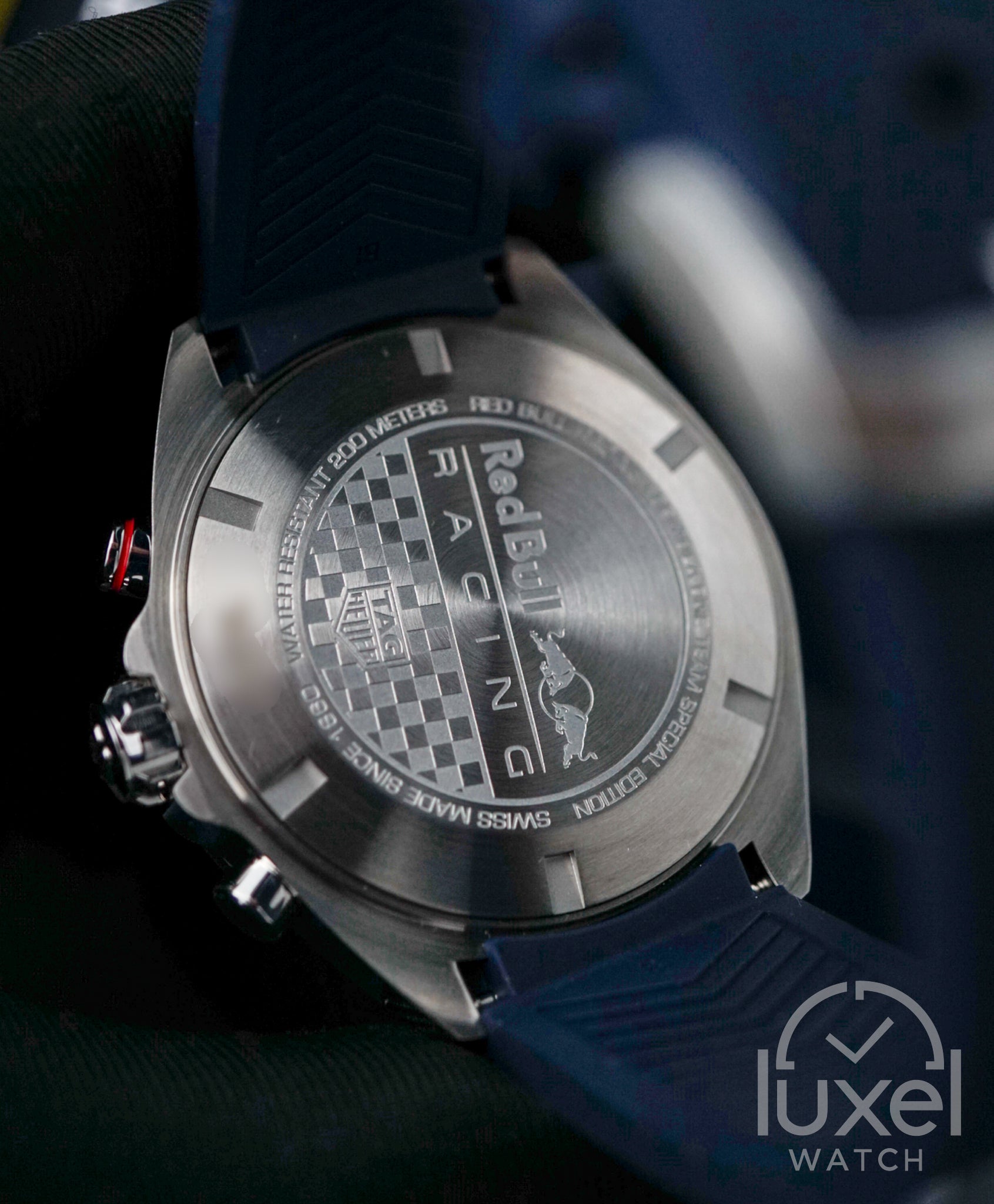 Formula 1 Chronograph X Red Bull Racing 43mm Steel Case with Blue Dial Rubber Strap CAZ101AL.FT8052