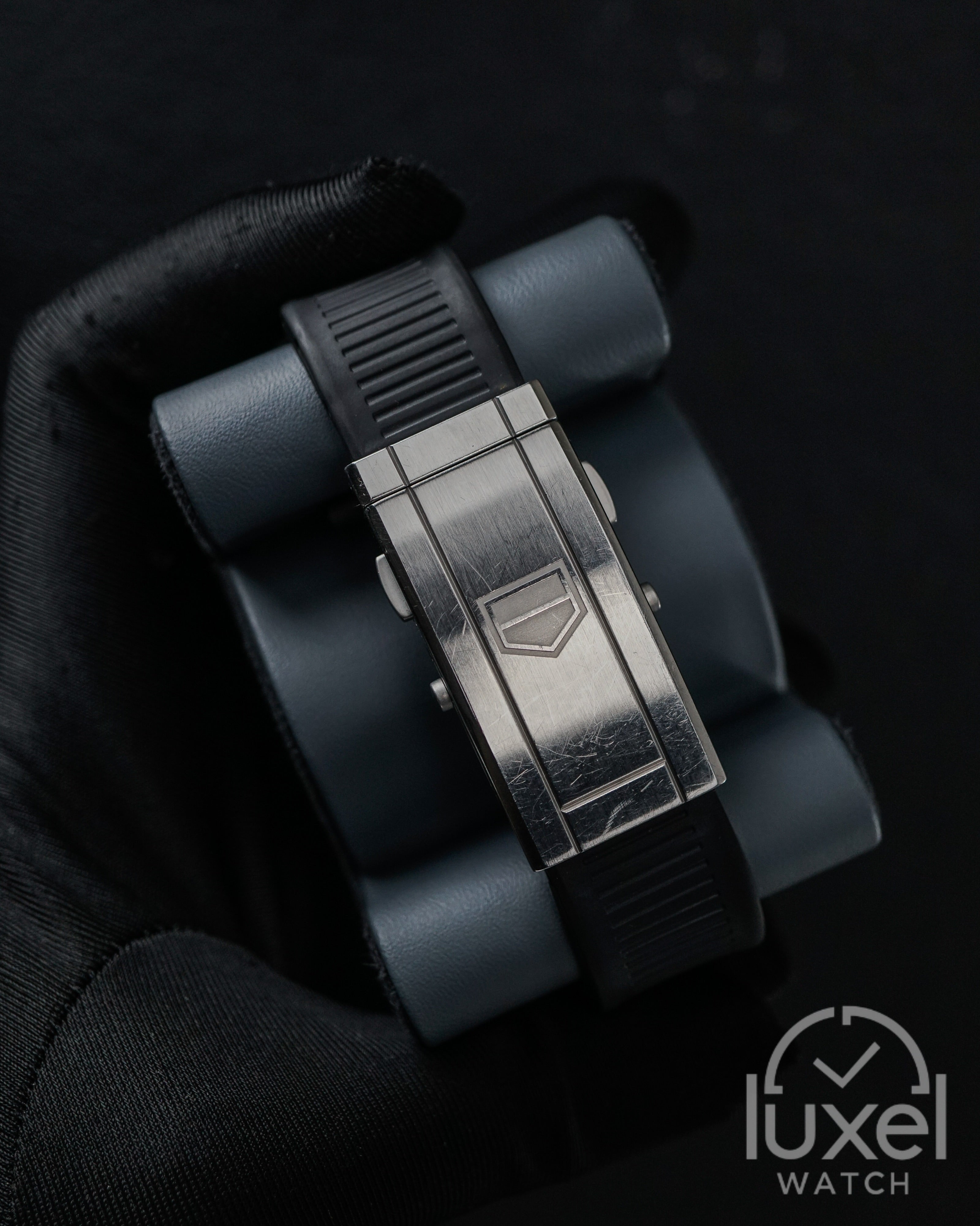 Aquaracer Professional 300 Date Black Dial Rubber Strap WBP201A.FT6197