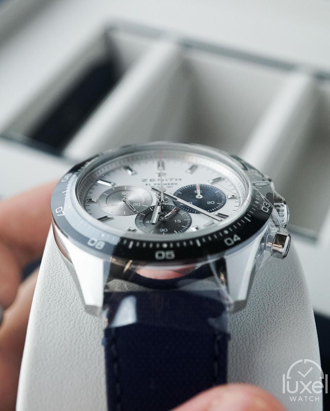 zenith Chronomaster Sport El Primero With White Panda Dial Cordura Strap 03.3100.3600/69.C823