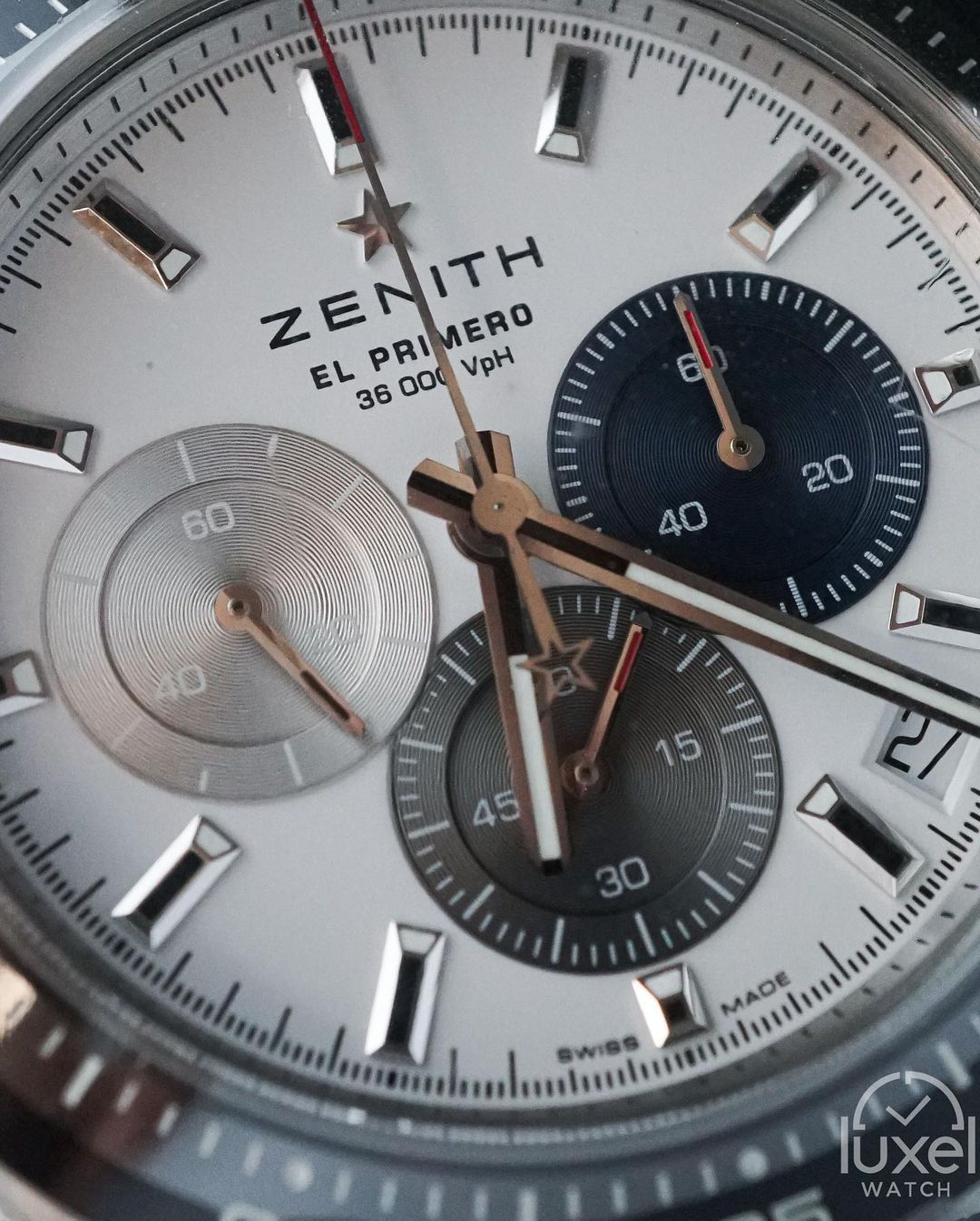 zenith Chronomaster Sport El Primero With White Panda Dial Cordura Strap 03.3100.3600/69.C823