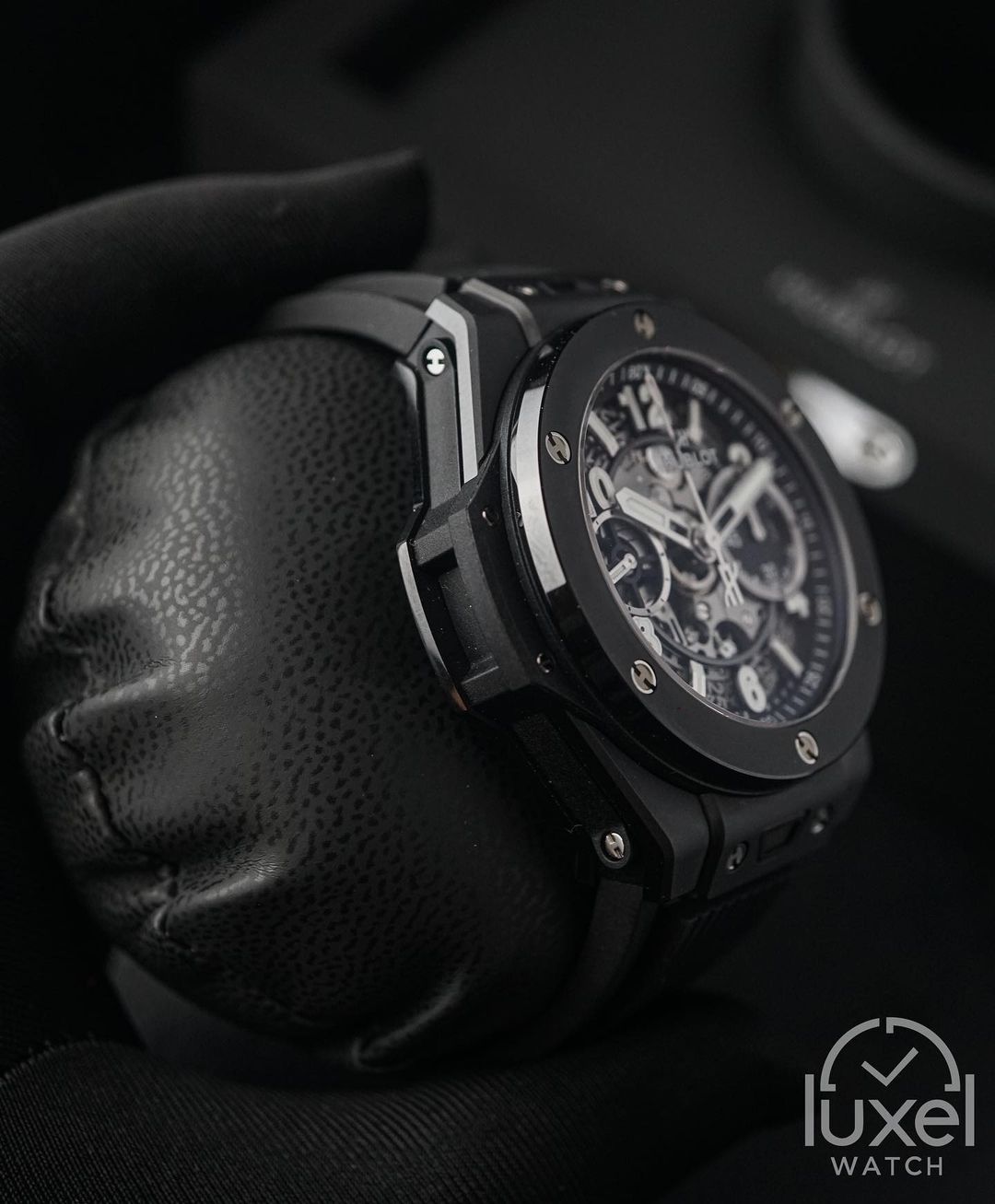 hublot Big Bang Unico Black Magic With Black Dial Rubber Strap 421.CI.1170.RX