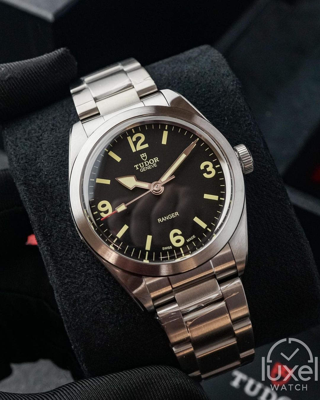 tudor Ranger With Black Dial Steel Bracelet M79950-0001