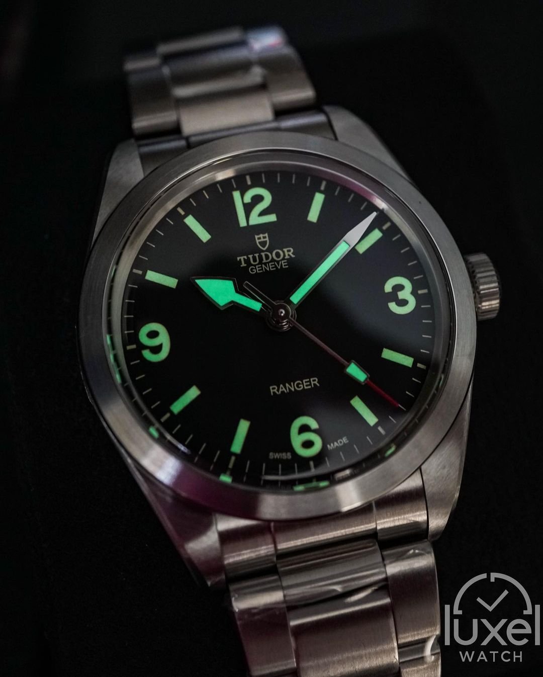 tudor Ranger With Black Dial Steel Bracelet M79950-0001