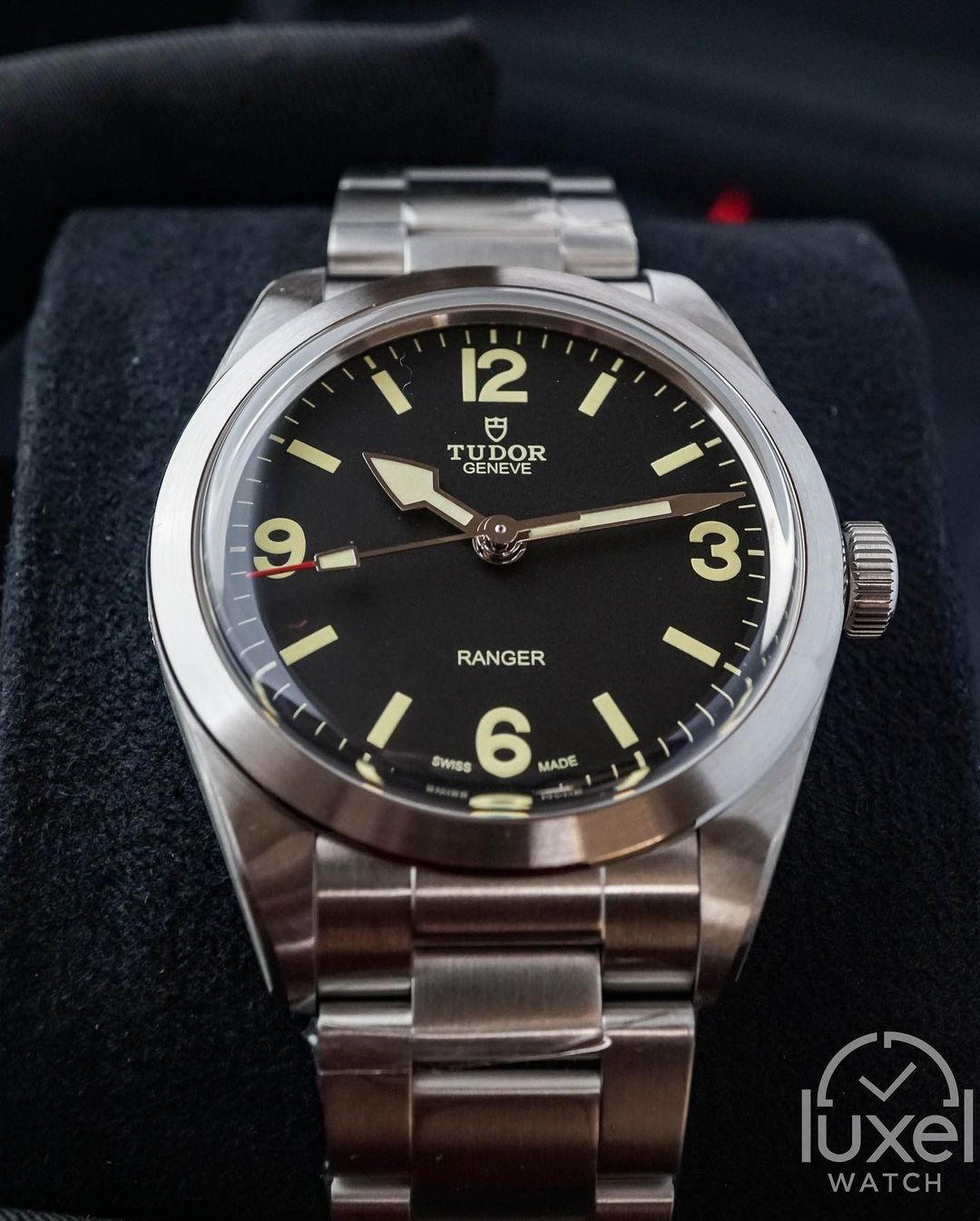 tudor Ranger With Black Dial Steel Bracelet M79950-0001