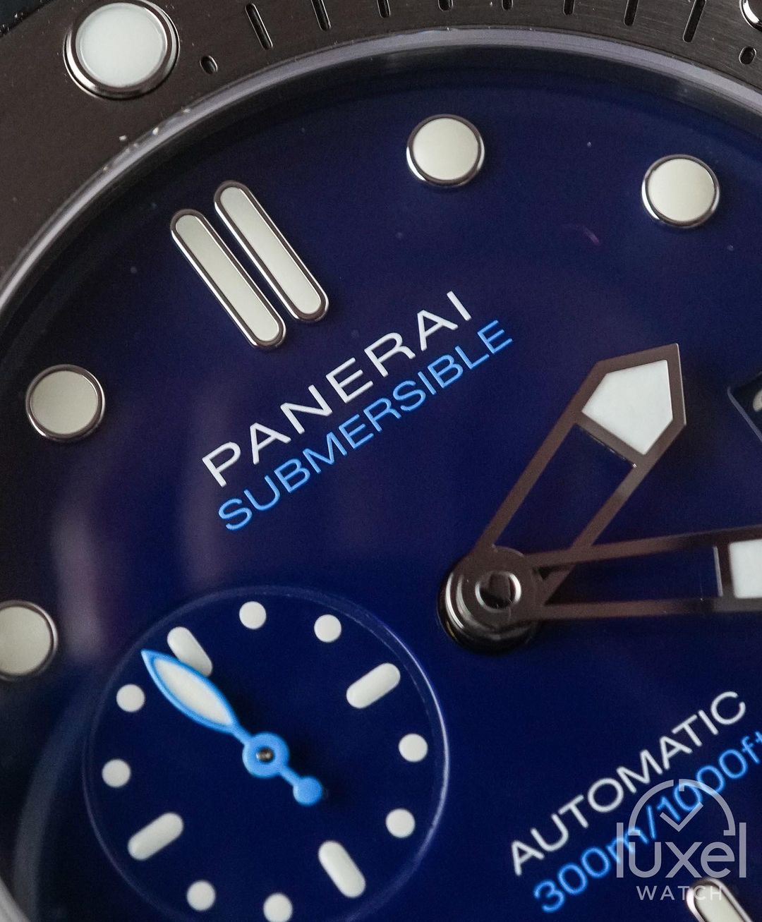 panerai Submersible BMG-TECH With Blue Dial Rubber Strap PAM00692