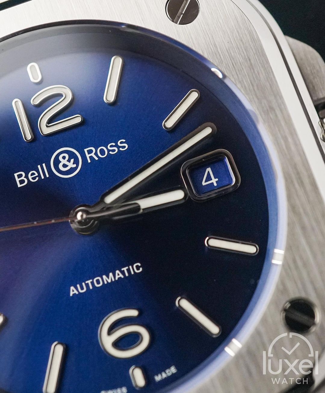 bell ross BR-05 With Blue Dial Steel Bracelet BR05A-BLU-ST/SST